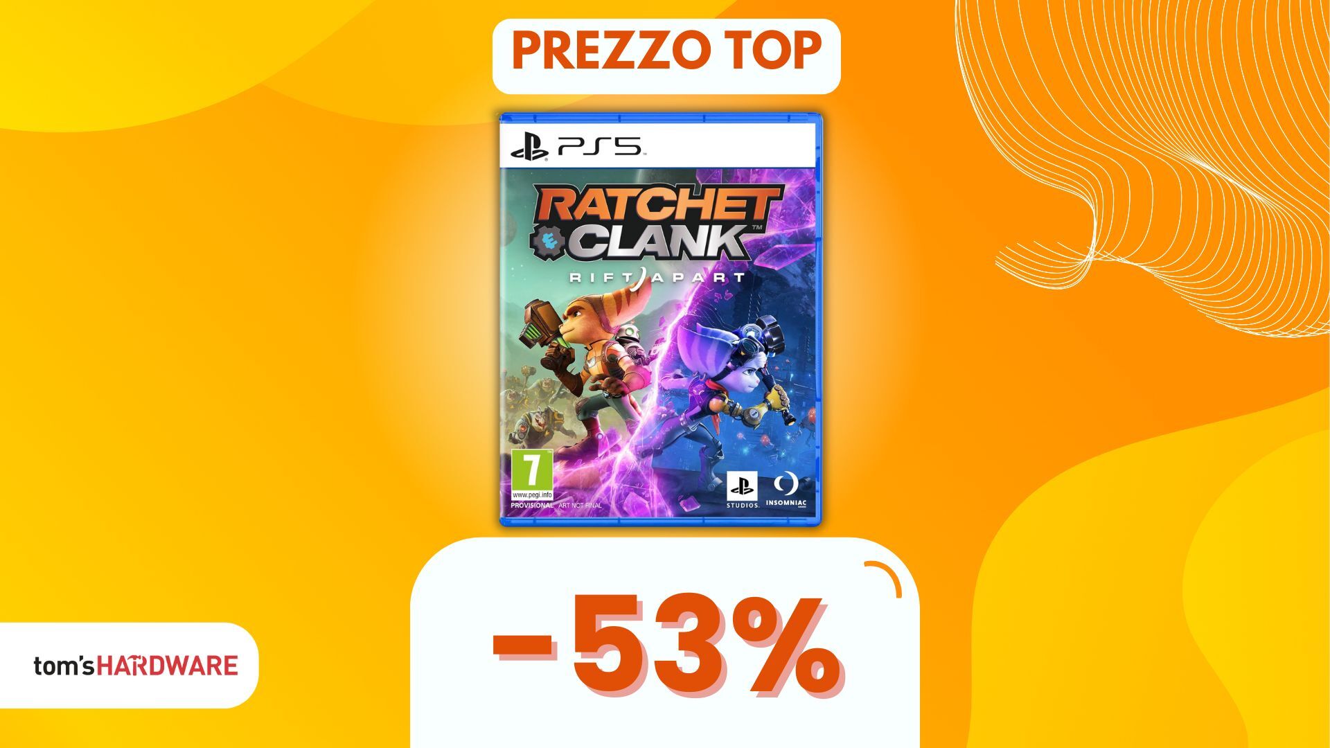 Ratchet & Clank: Rift Apart per PS5 oggi è a meno di METÀ PREZZO (-53%)