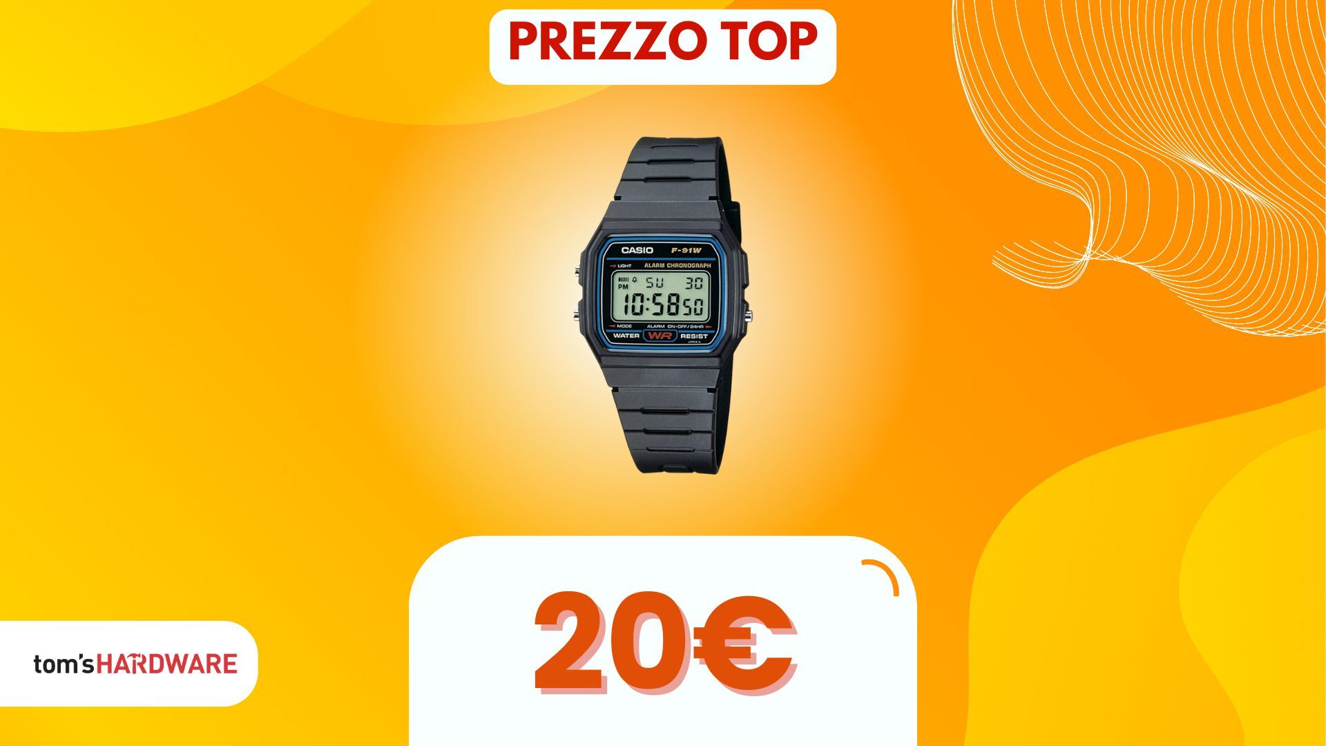 Il prezzo di questo BELLISSIMO orologio Casio cala a picco: oggi costa solo 20€!