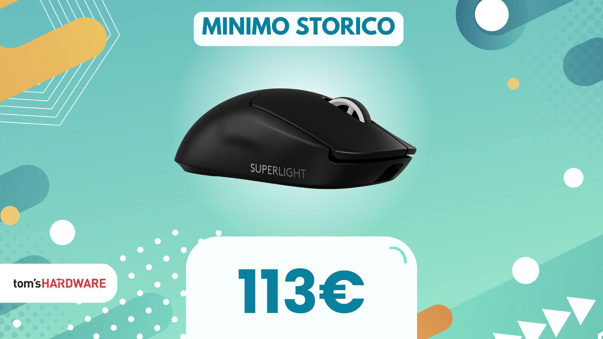 Non c'è momento migliore del MINIMO STORICO per fare tuo questo mouse da gaming Logitech!