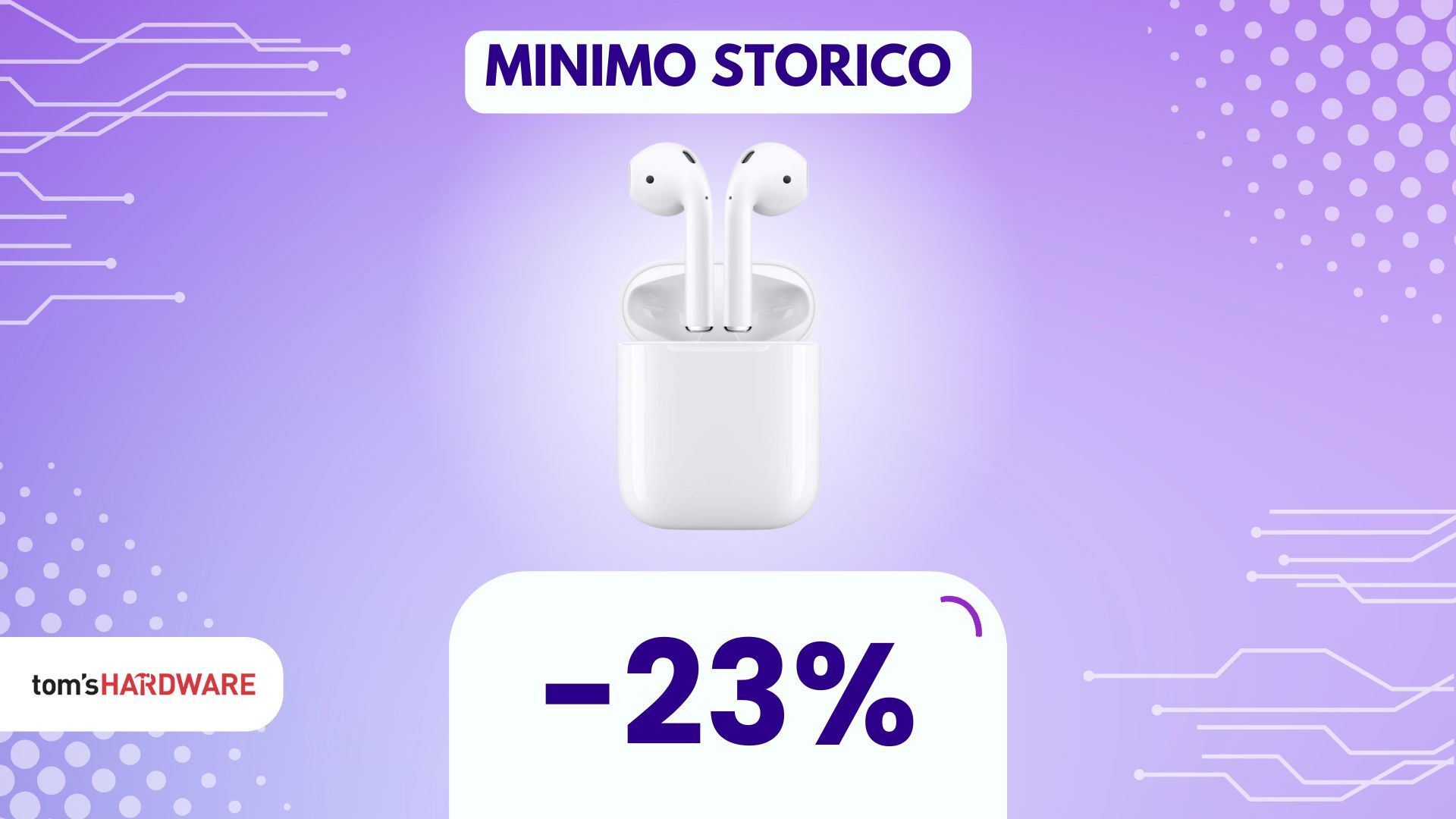 Le AirPods di 2a gen sono ancora al prezzo più basso di SEMPRE, non fartele scappare! (-23%)