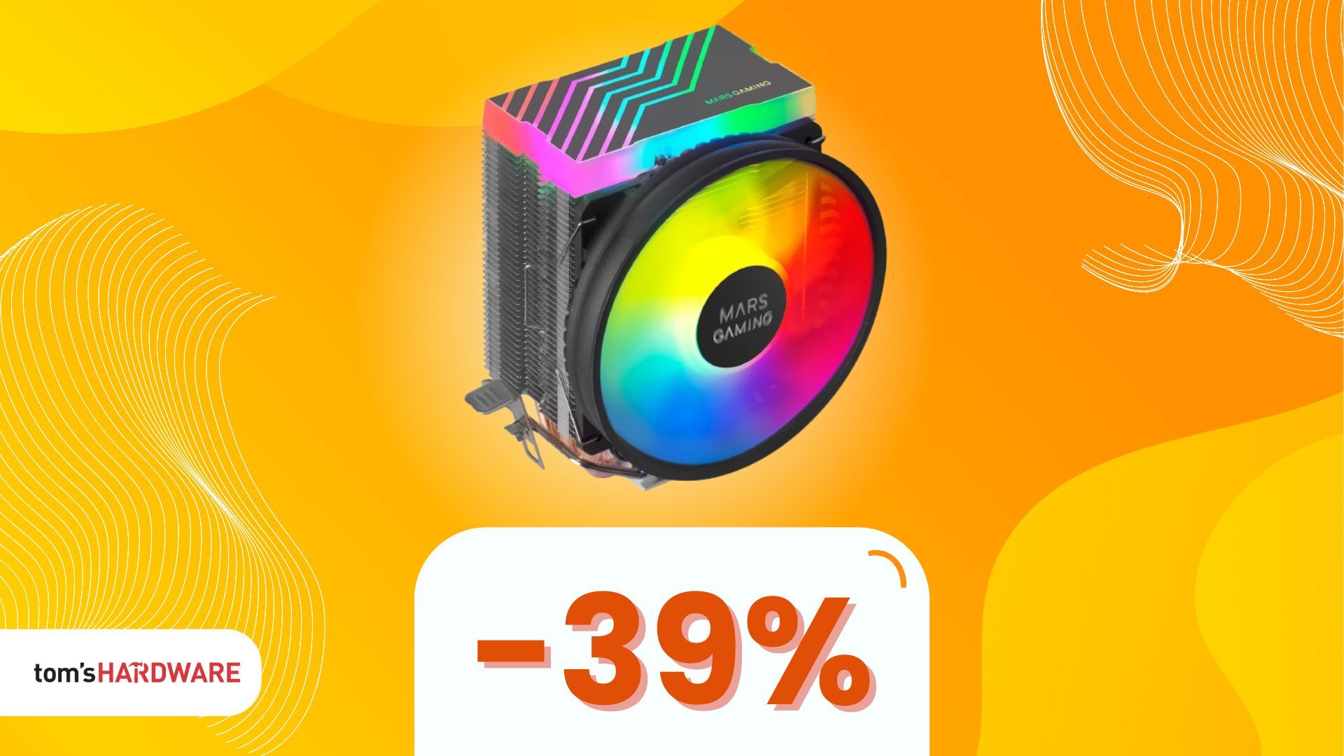 Raffredda la CPU e accendi il tuo stile con questo dissipatore Mars Gaming, oggi IN SCONTO! -39%