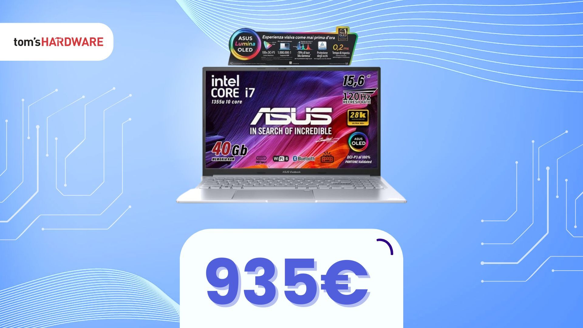 ASUS Vivobook 15X OLED: quando la qualità si vede… e lo SCONTO pure!