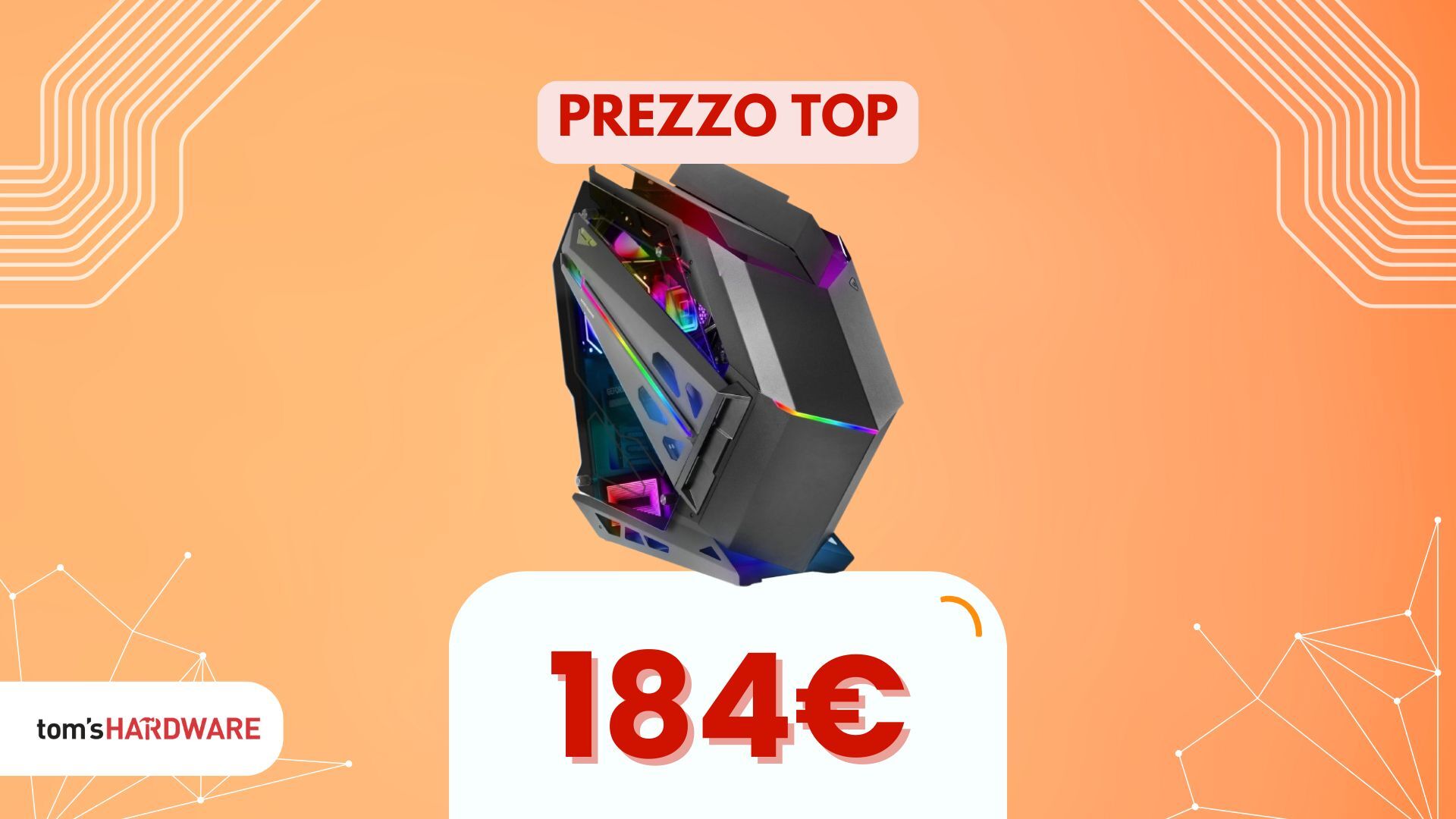 Costruisci il tuo PC da sogno con questo case top di gamma, ora scontato!