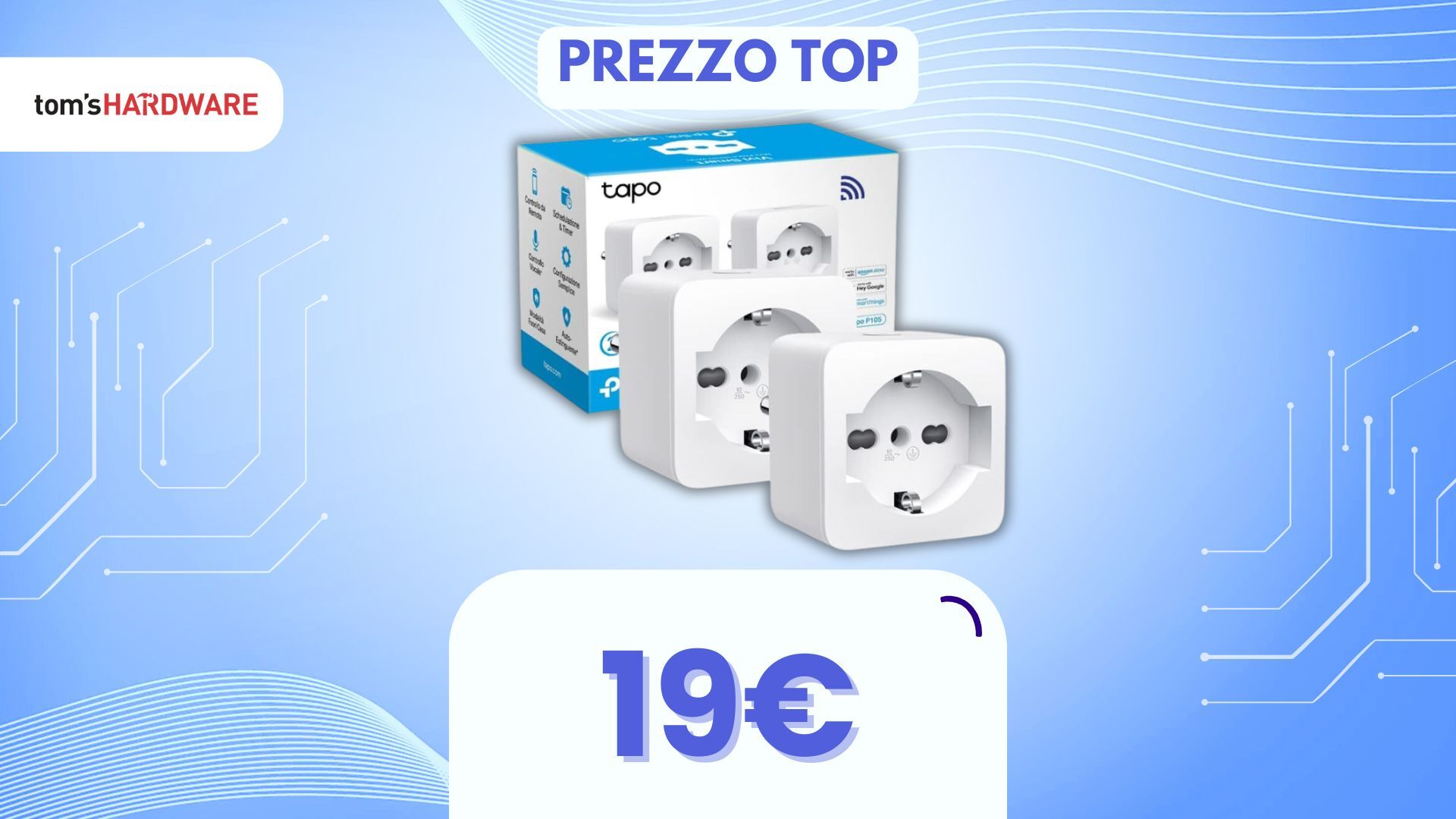 Due prese Smart a meno di 20€: che AFFARE queste Tapo!