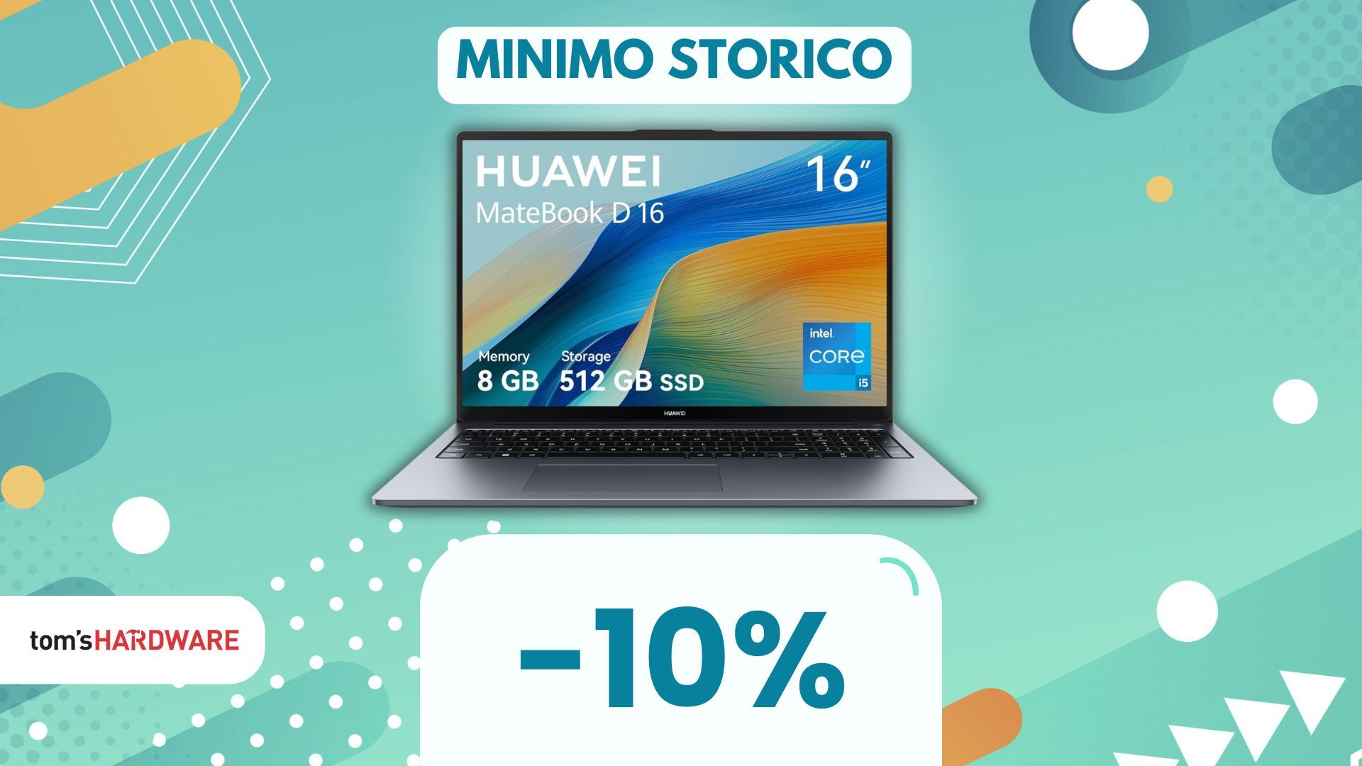 HUAWEI MateBook in SUPER SCONTO: a QUESTO prezzo è difficile trovare di meglio!