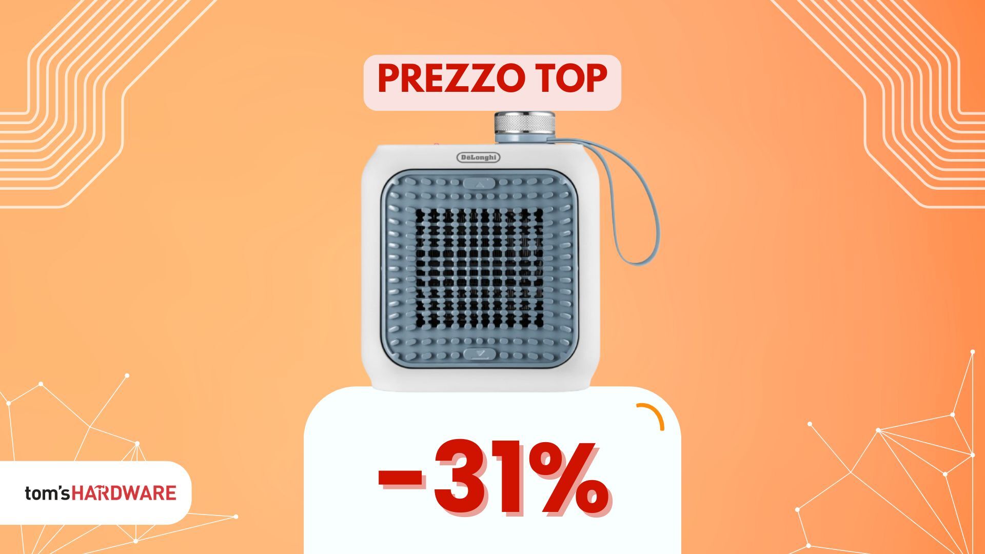 Non aspettare di avere freddo: compra oggi questo termoventilatore scontato del 31%