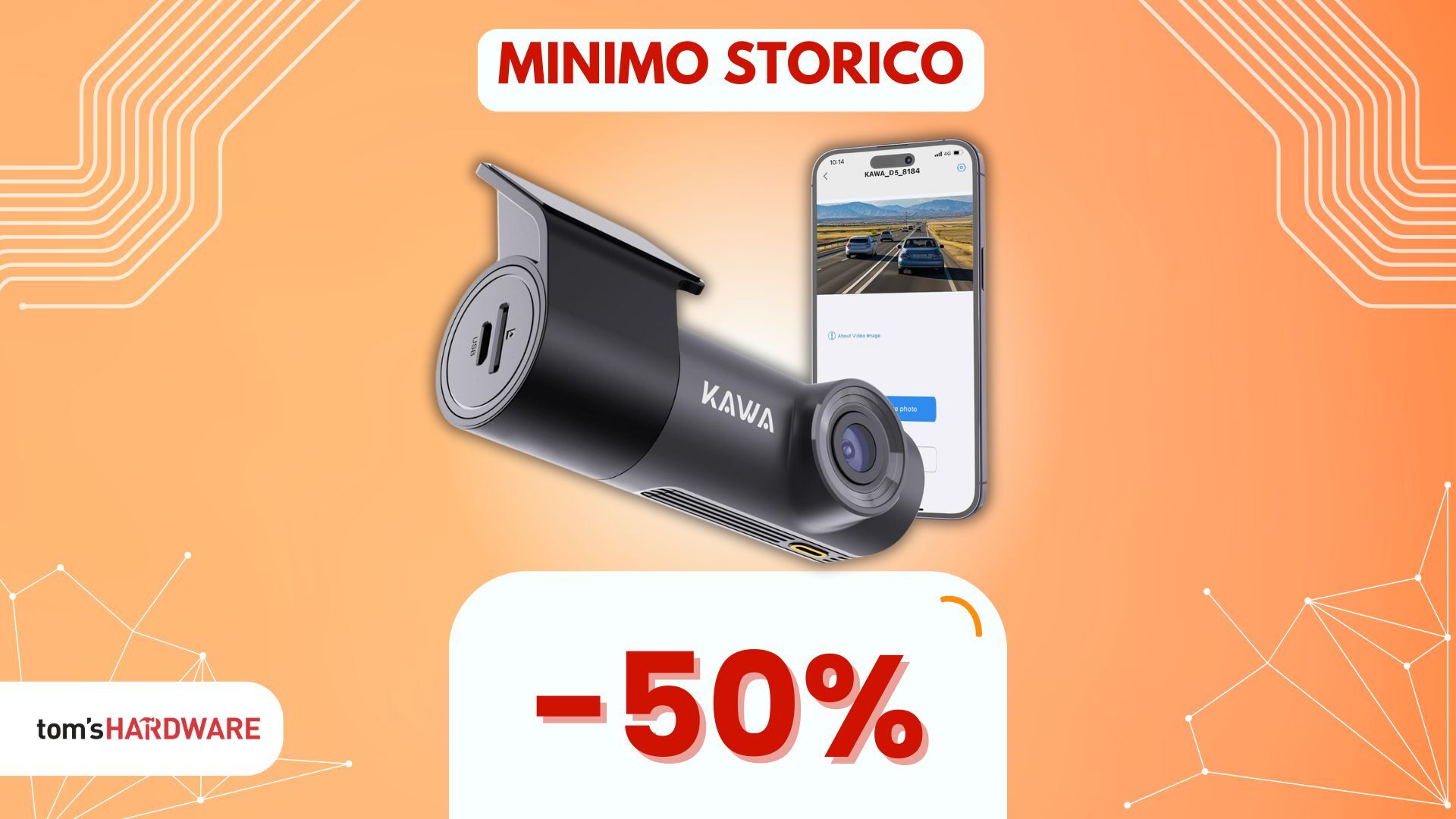 Risparmia il 50% grazie a un ASSURDO coupon su questa dash cam per guida e parcheggi sicuri!