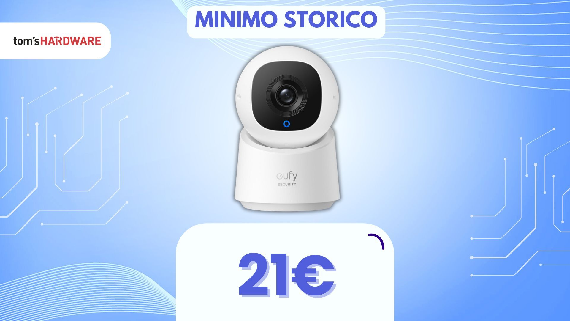 Sorveglianza con IA a SOLO 21€? Questa telecamera è al MINIMO STORICO!