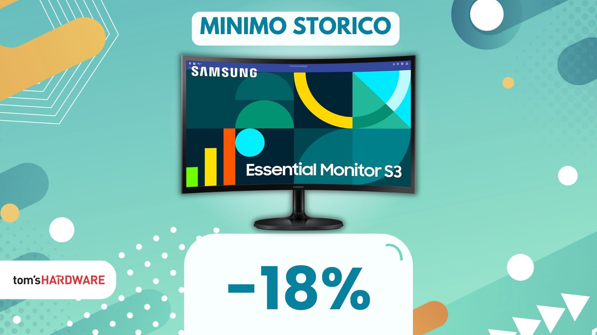 Grazie a questo SCONTO, puoi fare tuo un ottimo monitor Samsung a SOLI 100€!