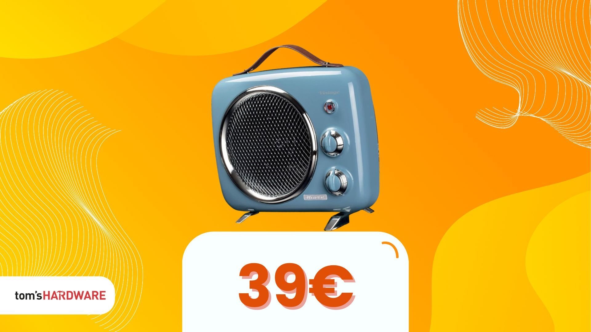 Apparenza vintage, prestazioni moderne: termoventilatore scontato sotto i 40€