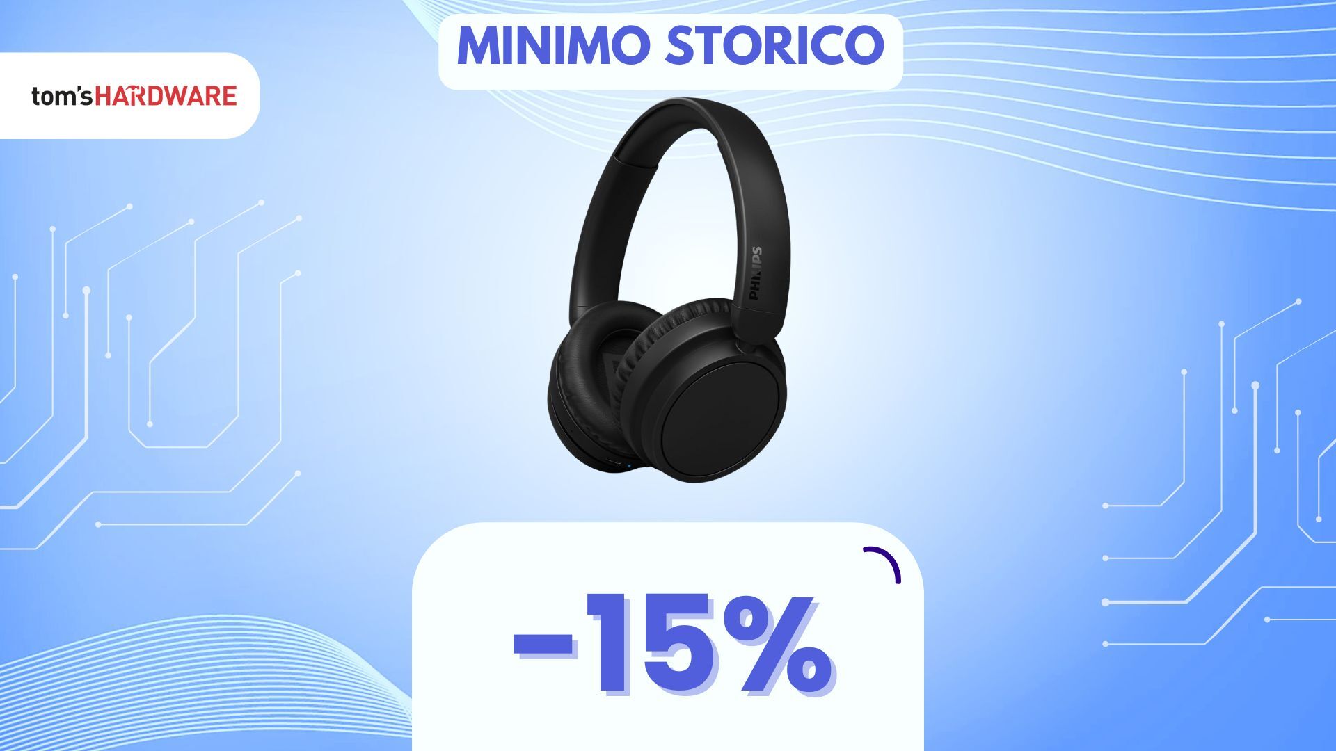 Ascolta la musica dove vuoi: queste cuffie al MINIMO STORICO durano 65 ore!