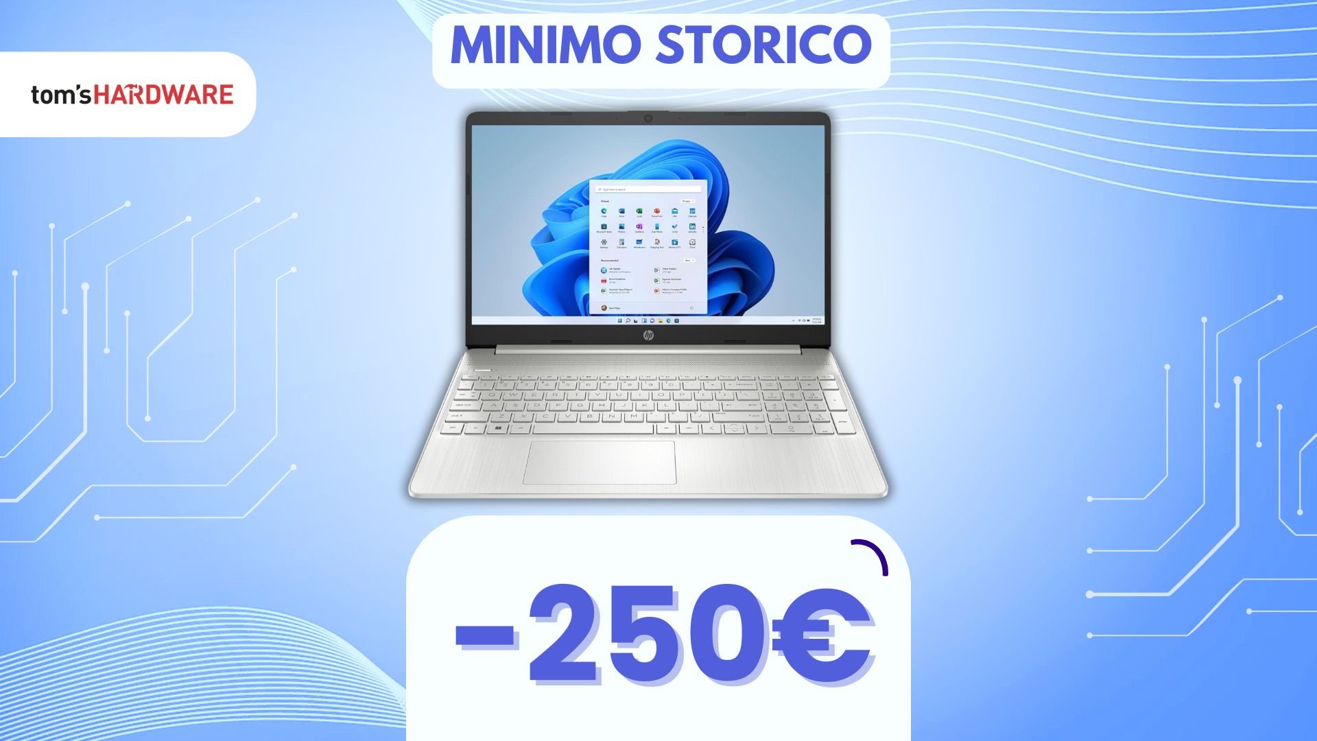 Veloce e potente: questo laptop HP vi permette di lavorare OVUNQUE! (-250€)