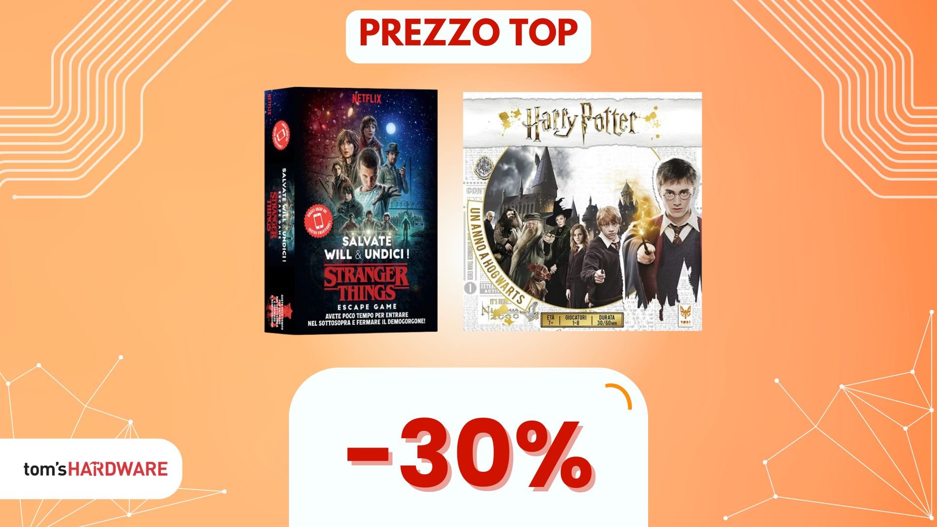 Da Harry Potter a Stranger Things: approfitta di questi giochi da tavolo in SCONTO! (-30%)