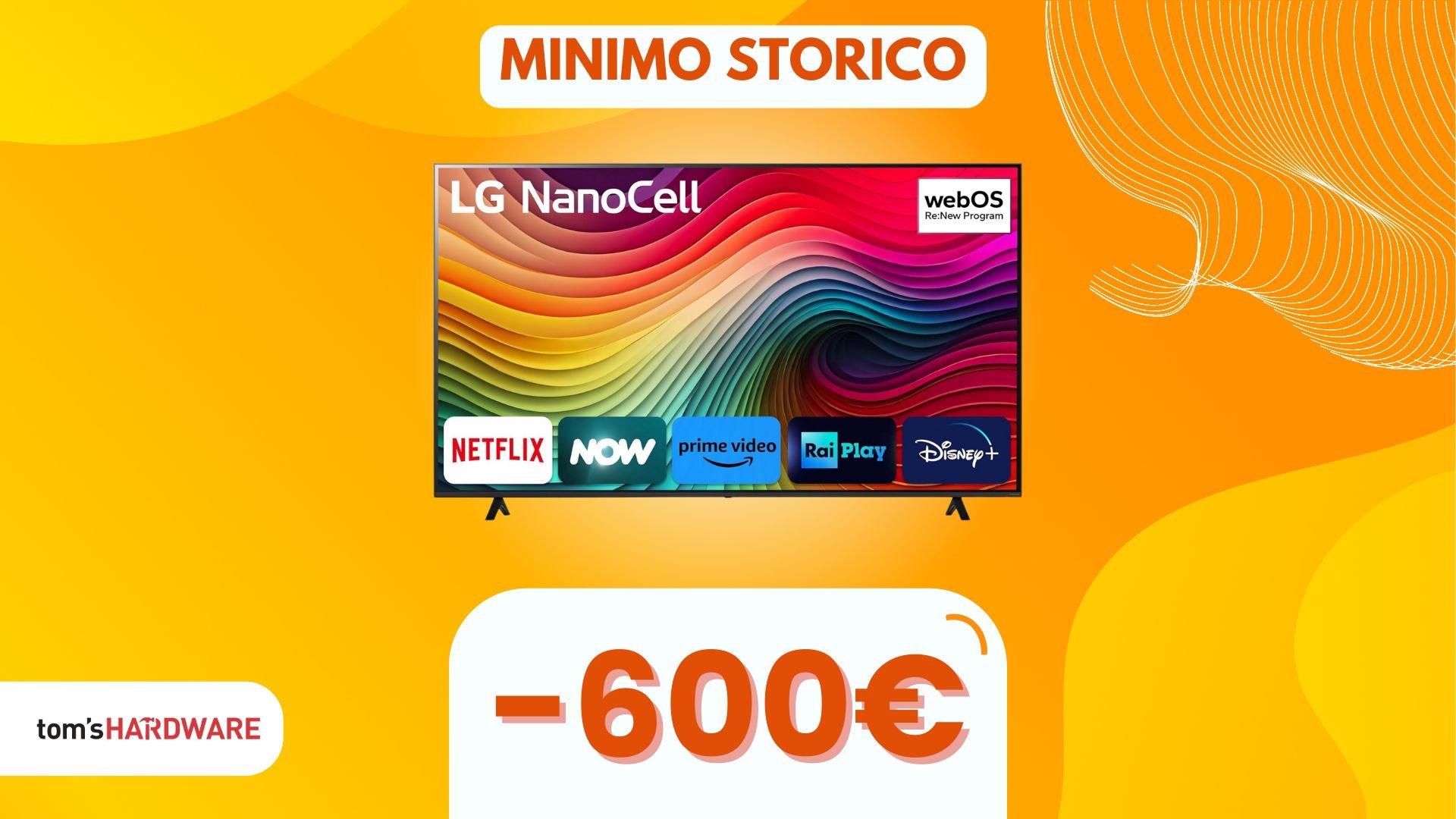 Questa Smart TV LG NanoCell da 75'' è in sconto di 600€, investi oggi sul tuo cinema a casa!