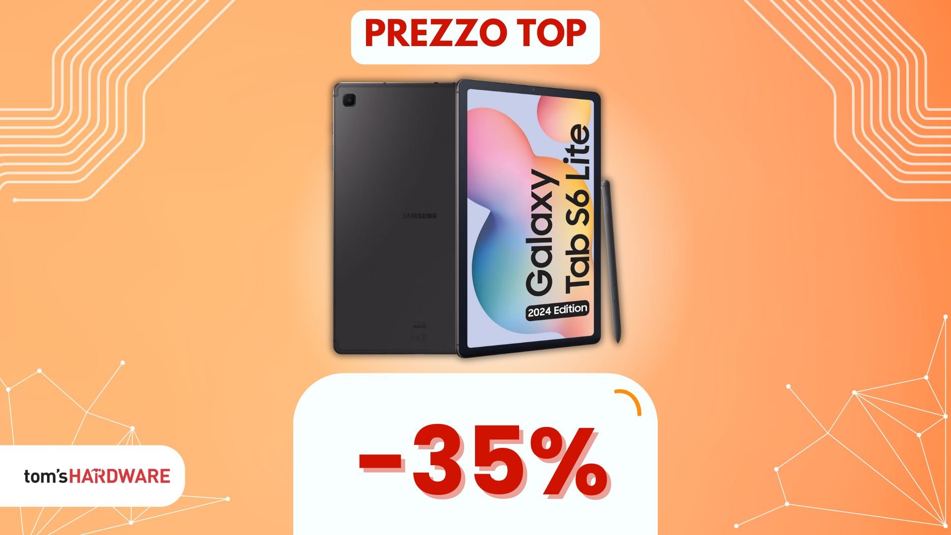 Perché spendere tanto per un tablet? Il Samsung Galaxy Tab S6 Lite ha ciò che ti serve, ed è in SUPER SCONTO! (-35%)