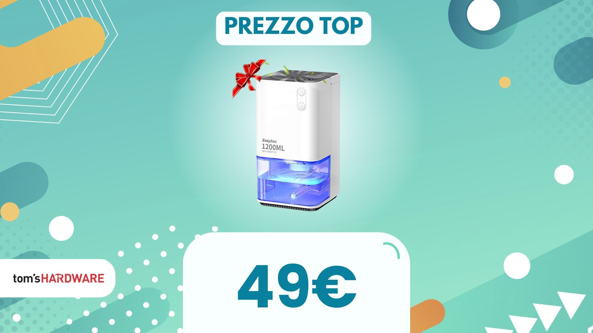 Combattere la muffa ti sembra difficile? Ti bastano 49€ con questo deumidificatore!