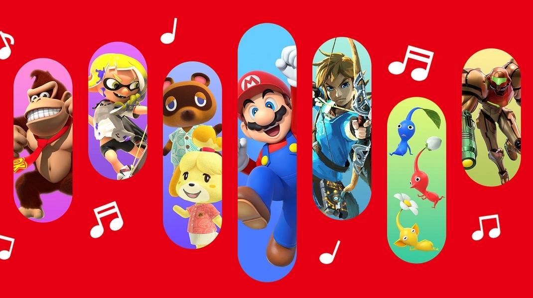 Nintendo Music: gli artisti delle colonne sonore non figurano nell'app