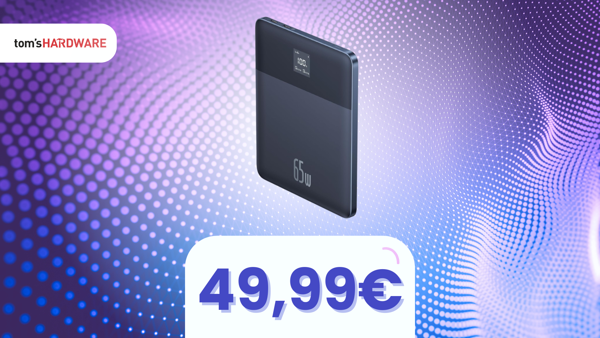 Dì addio alle batterie scariche con questo powerbank ultrasottile, ora iin SCONTO!