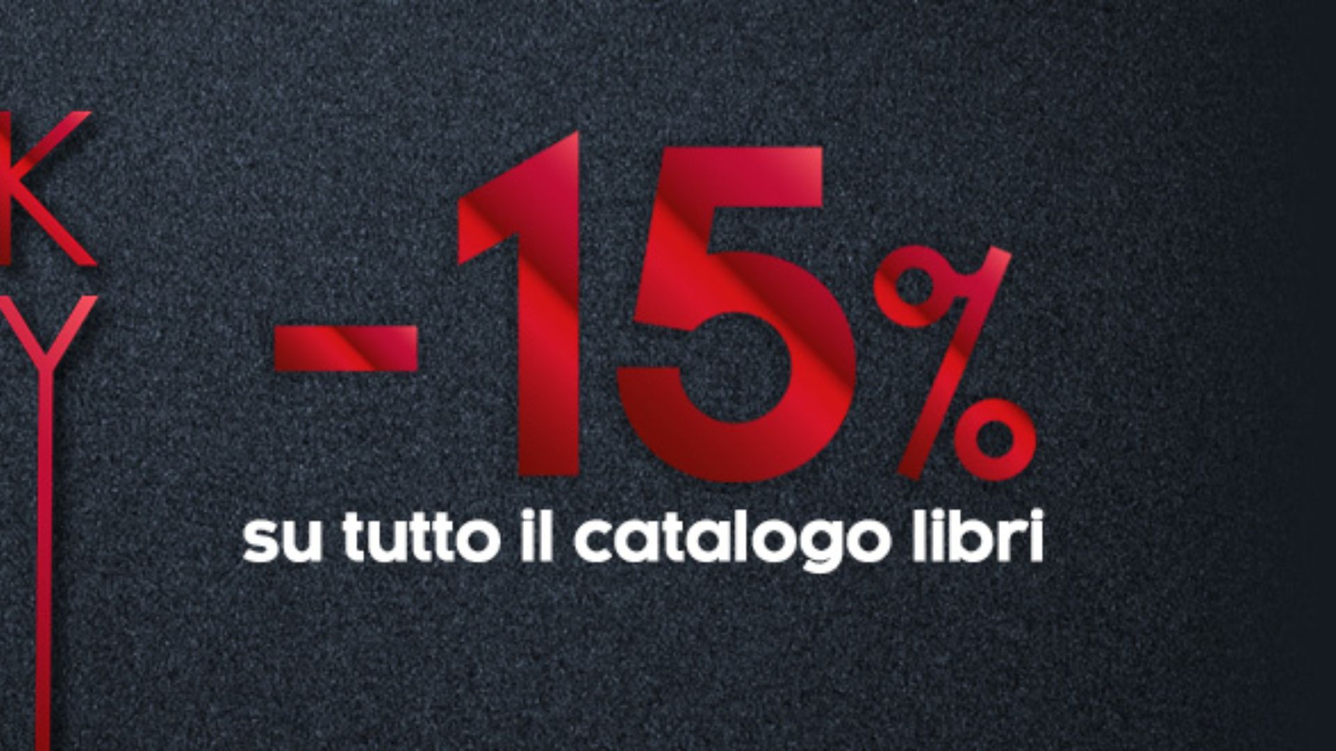 Il Black Friday si fa leggere: -15% su ogni libro Mondadori