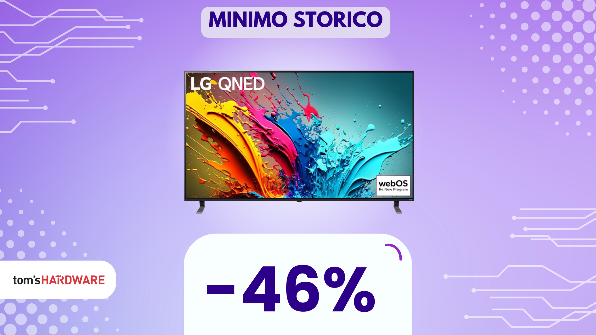 Il tuo salotto non sarà più lo stesso con questa smart TV in SUPER SCONTO! - 46%