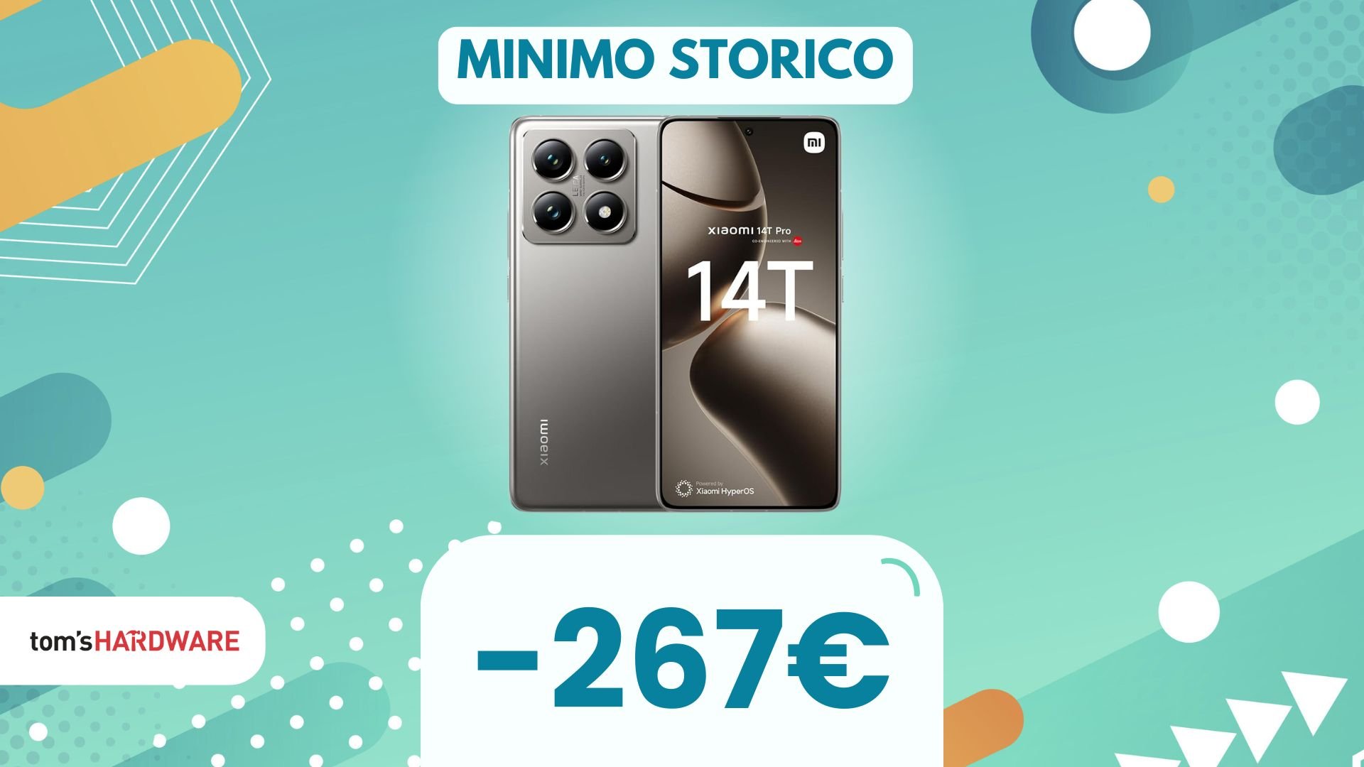 Se sfrutti questo DOPPIO SCONTO lo Xiaomi 14T Pro sarà tuo a un prezzo imbarazzante! (-276€)