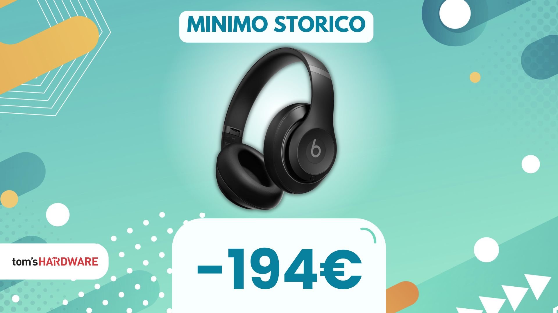 Cerchi cuffie eleganti e SENZA compromessi di audio? Le Beats Studio Pro sono in sconto di 194€!