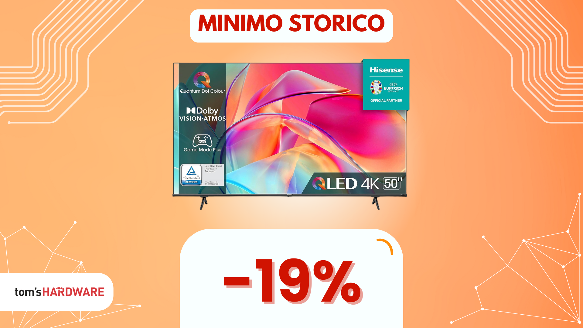 Se sfrutti questo SCONTO puoi fare tua una Smart TV QLED da 50" spendendo POCHISSIMO!