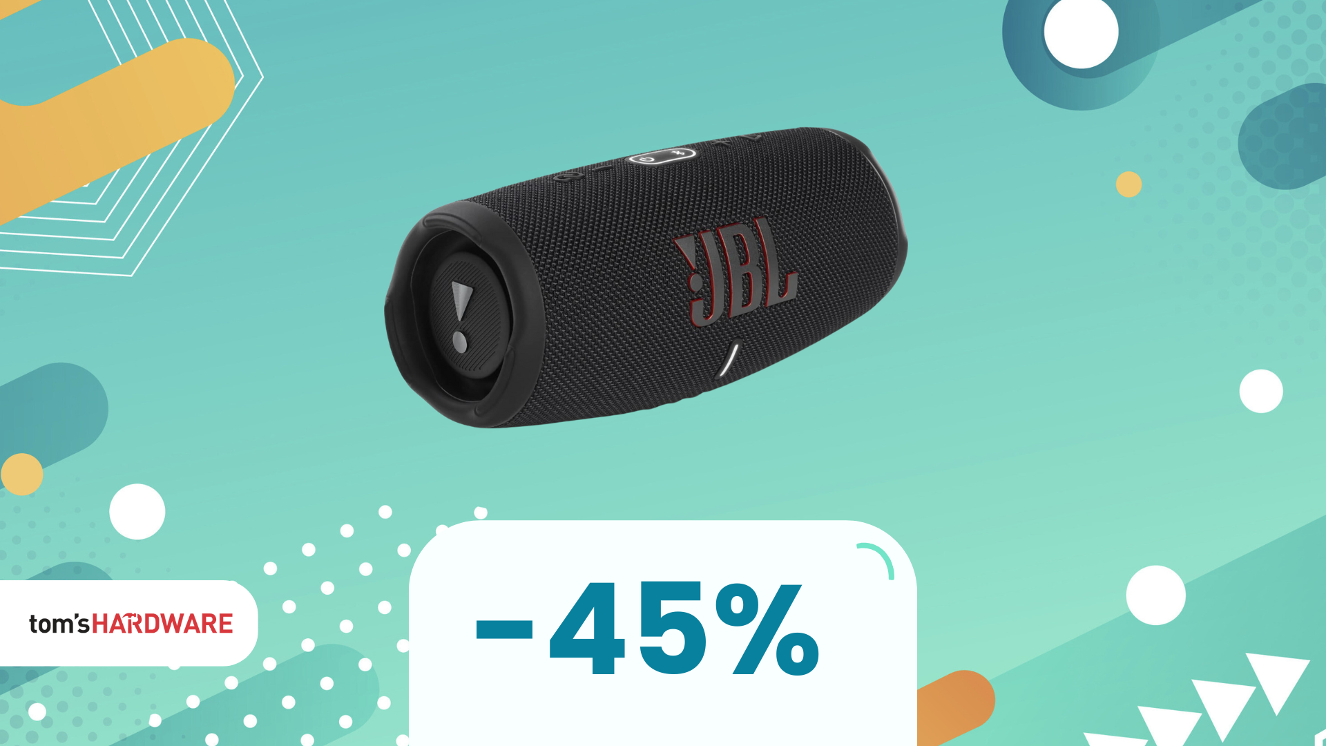 JBL Charge 5 Speaker a un prezzo SHOCK! (-46%)