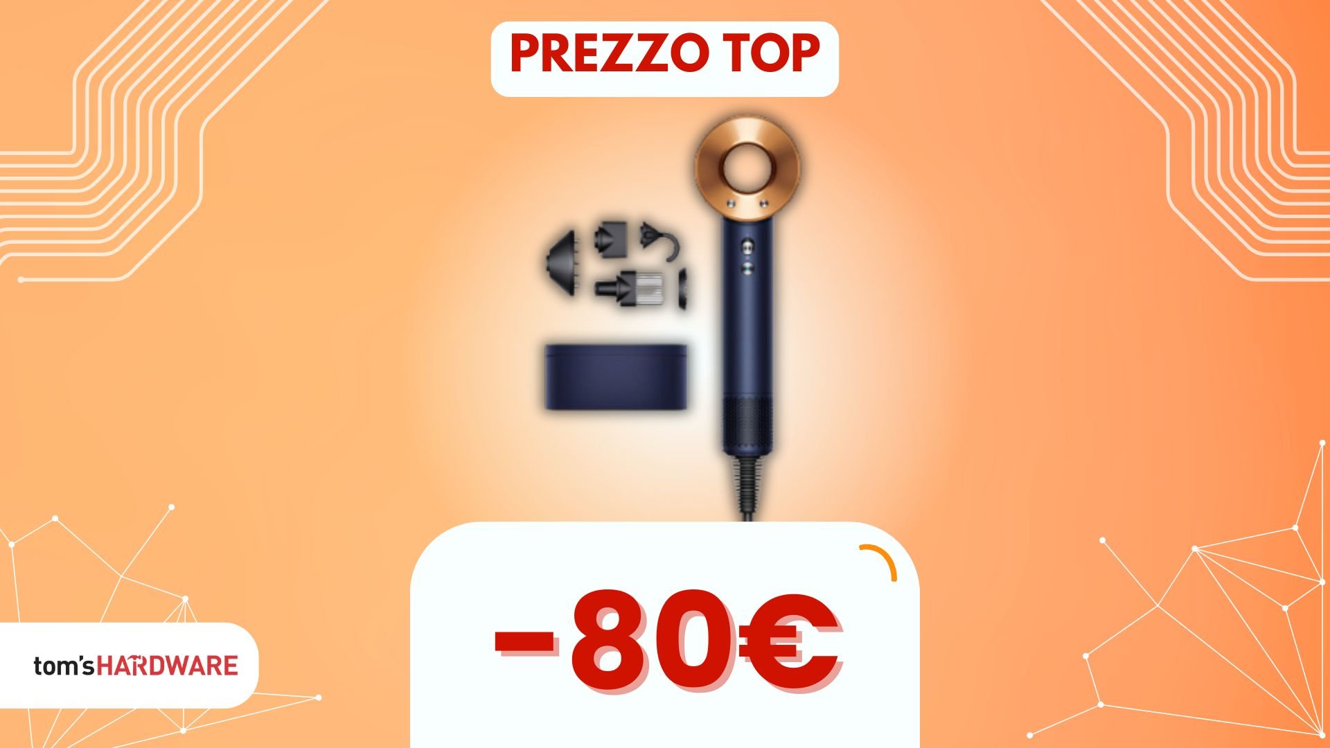 Capelli da sogno con questo asciugacapelli Dyson: oggi RISPARMI 80€ e ricevi un omaggio!