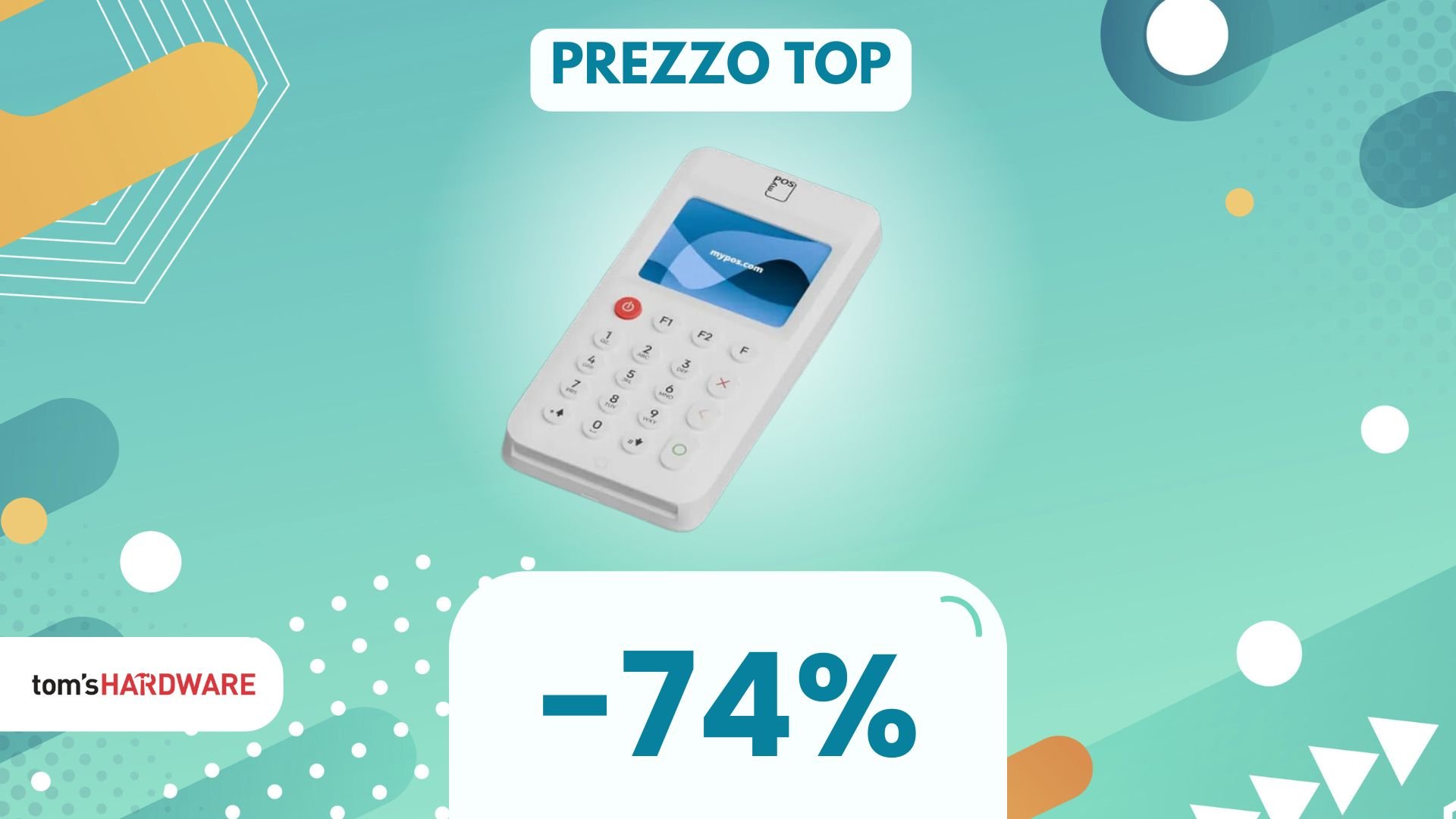 Oggi il POS definitivo, per accettare pagamenti OVUNQUE, costa quanto una pizza!