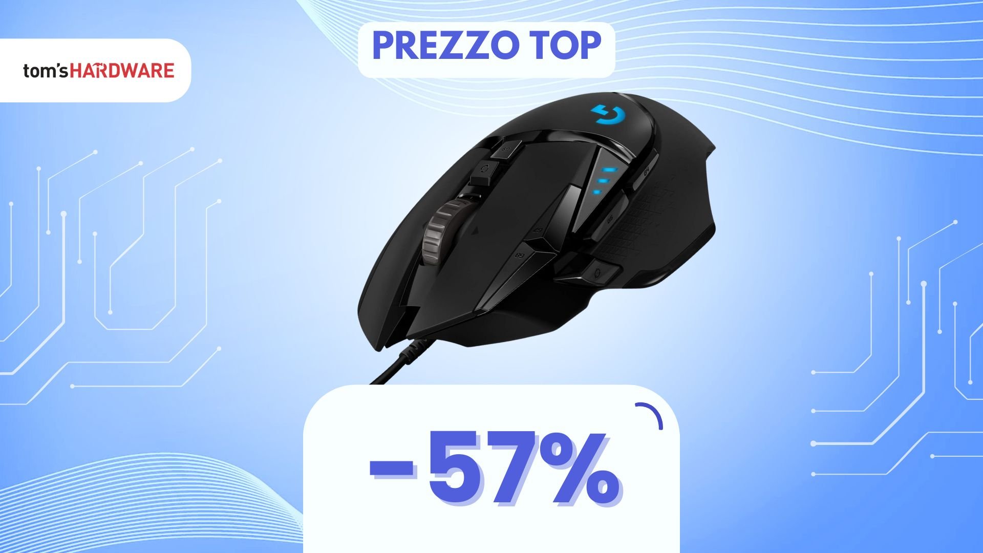 Non si è mai visto un mouse da gaming così personalizzabile, e questo è a meno di METÀ PREZZO!