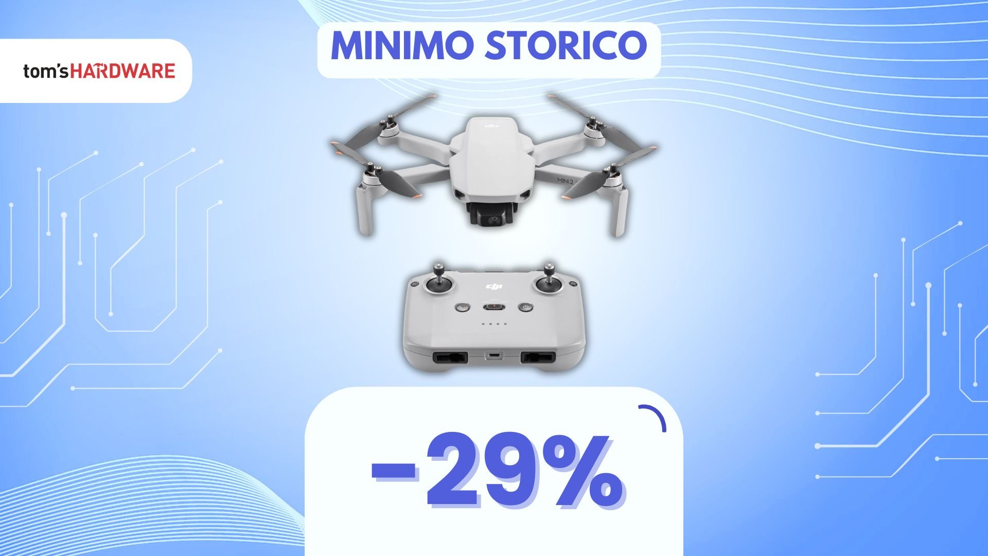 Chiunque può avvicinarsi alla fotografia aerea grazie a questo drone: approfitta dello SCONTO!