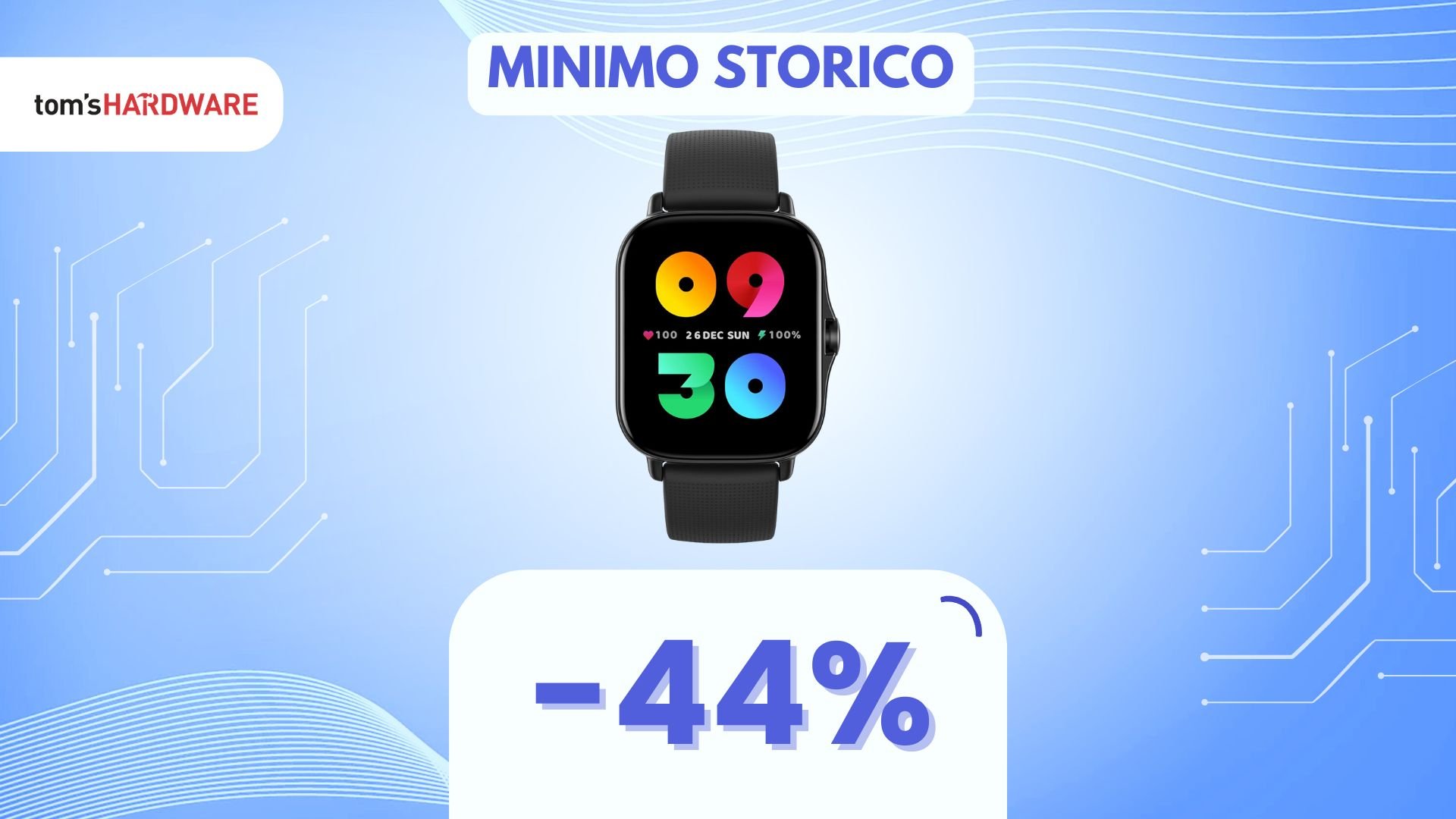 Questo smartwatch è quasi a METÀ PREZZO per il Black Friday anticipato, che AFFARE!