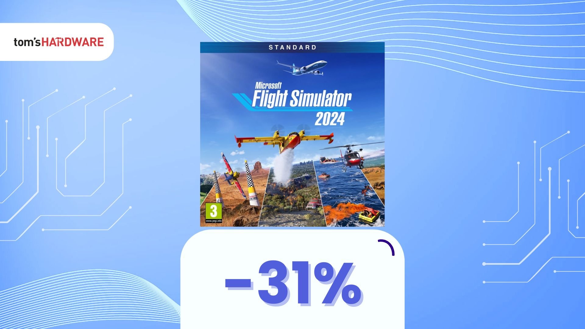 Flight Simulator 2024 in offerta: prendi il volo a partire da 55€