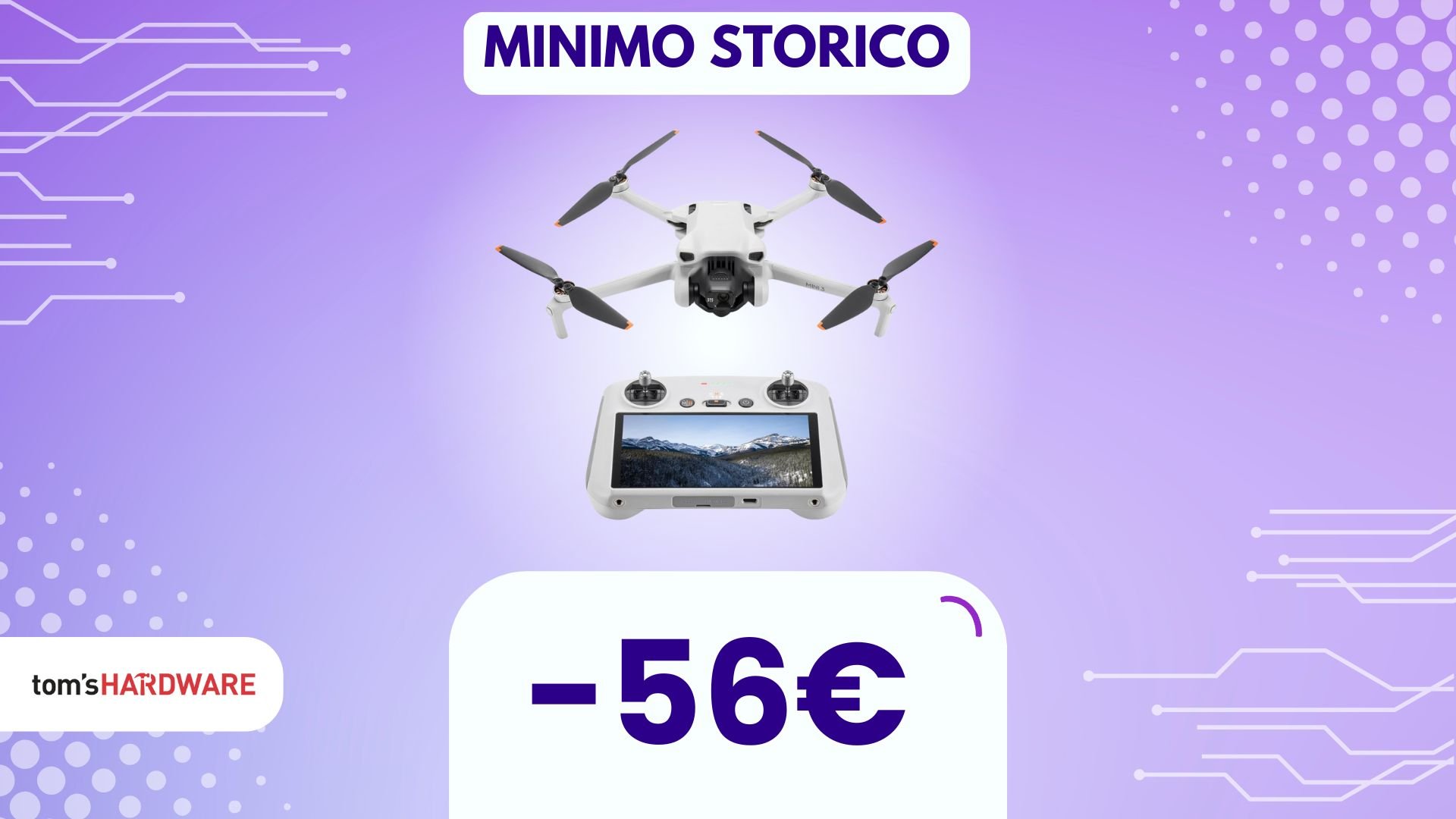 Il re dei droni compatti è in offerta: DJI Mini 3 al miglior prezzo di sempre!