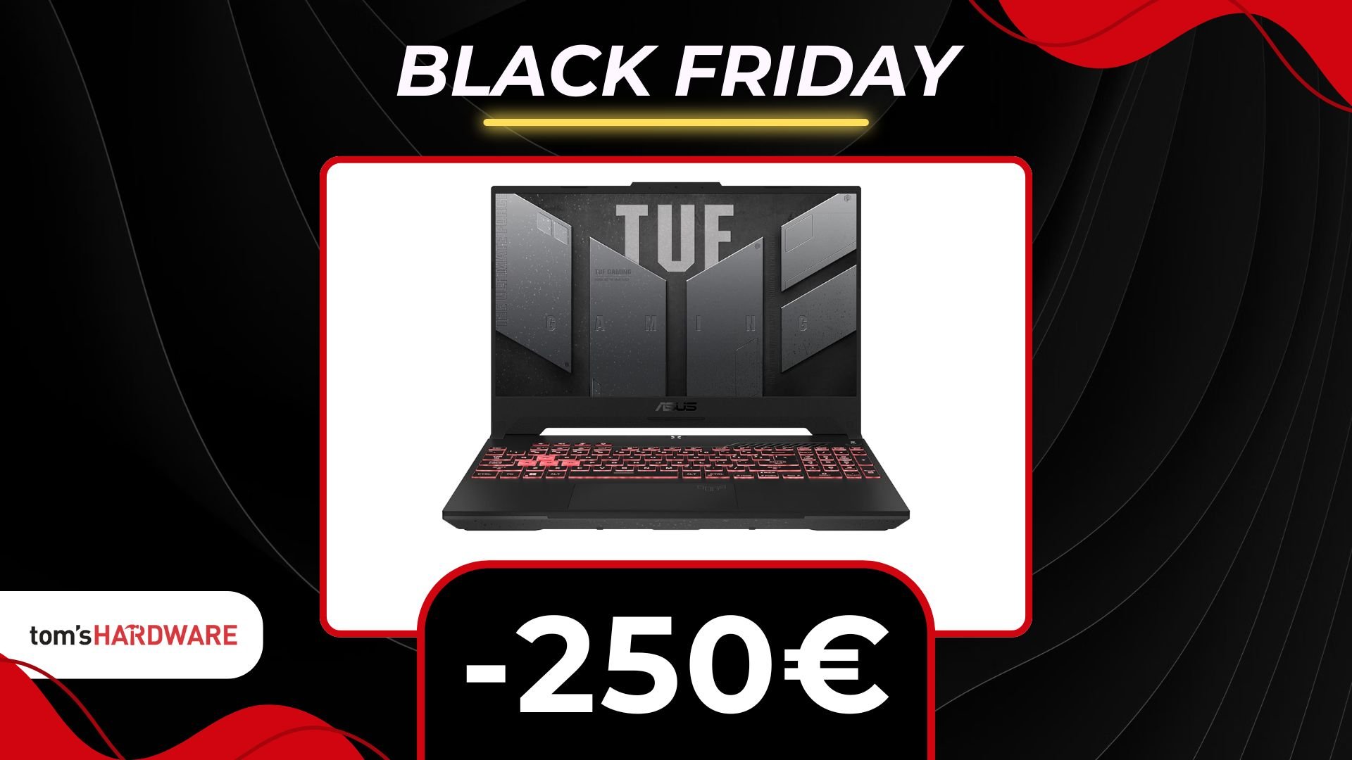 Mai più compromessi per giocare ovunque: questo notebook ASUS TUF è in SCONTO di 250€!