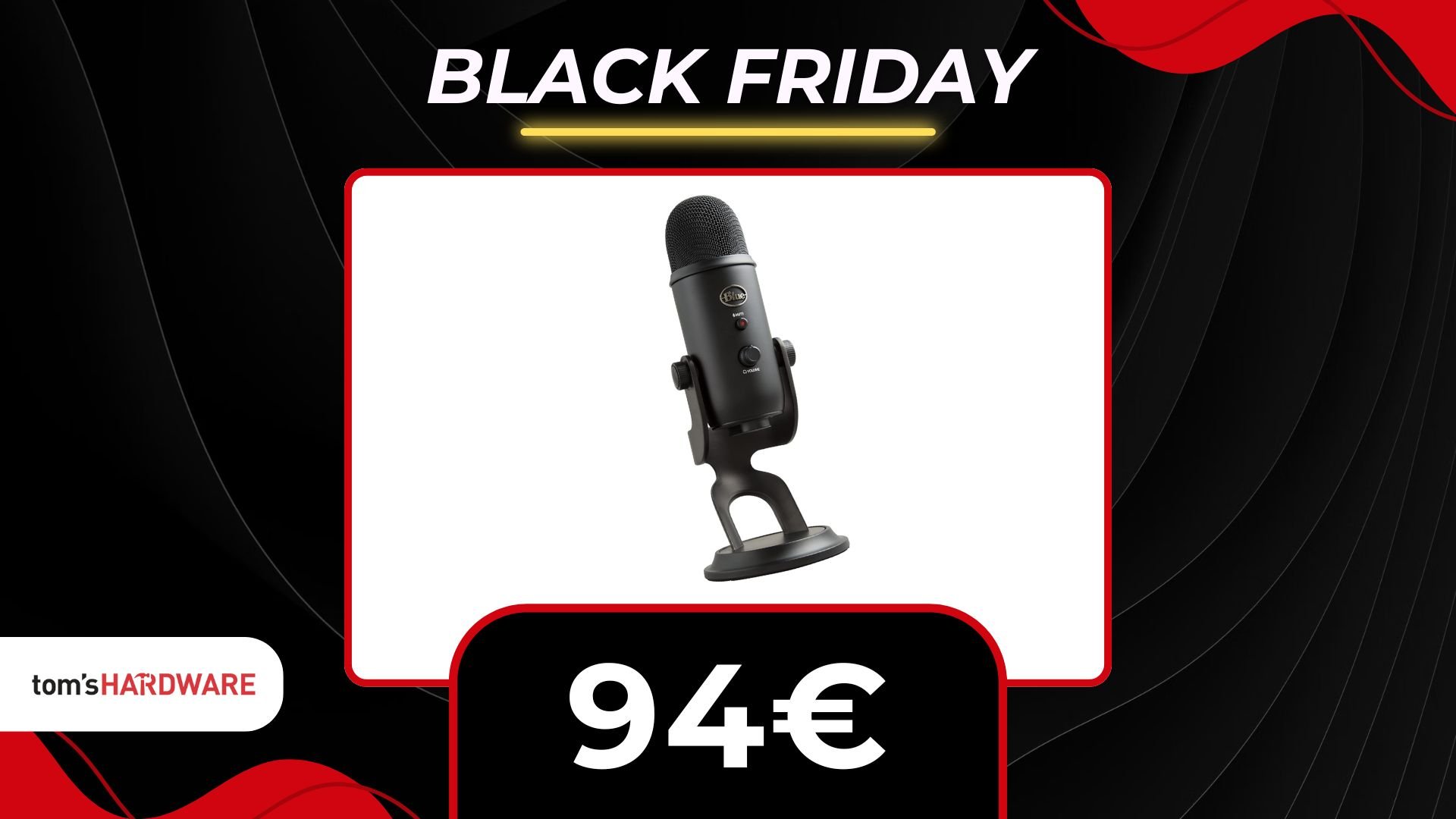 Il microfono per streamer per eccellenza è in offerta Black Friday a meno di 100€