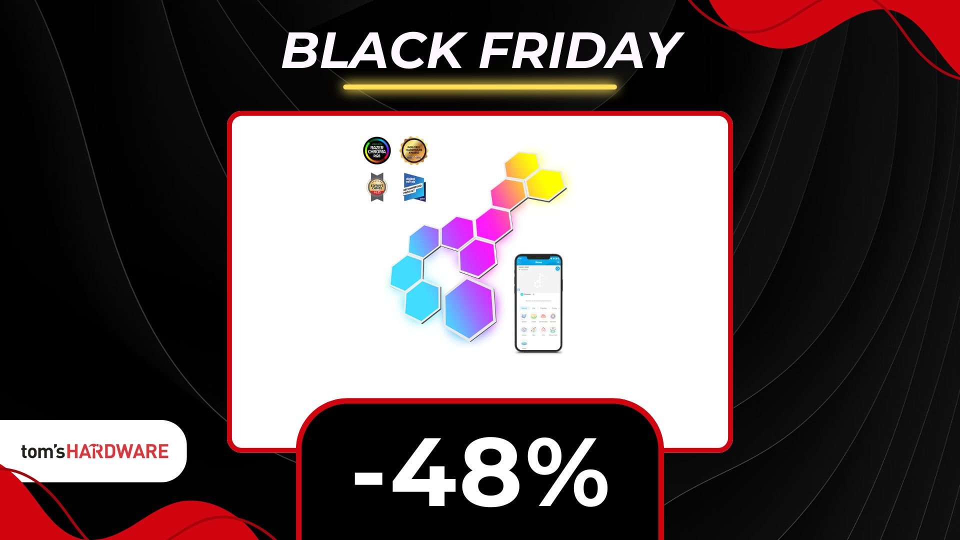 Black Friday Govee: l'illuminazione smart non è mai stata così conveniente, fino al 50% di sconti!