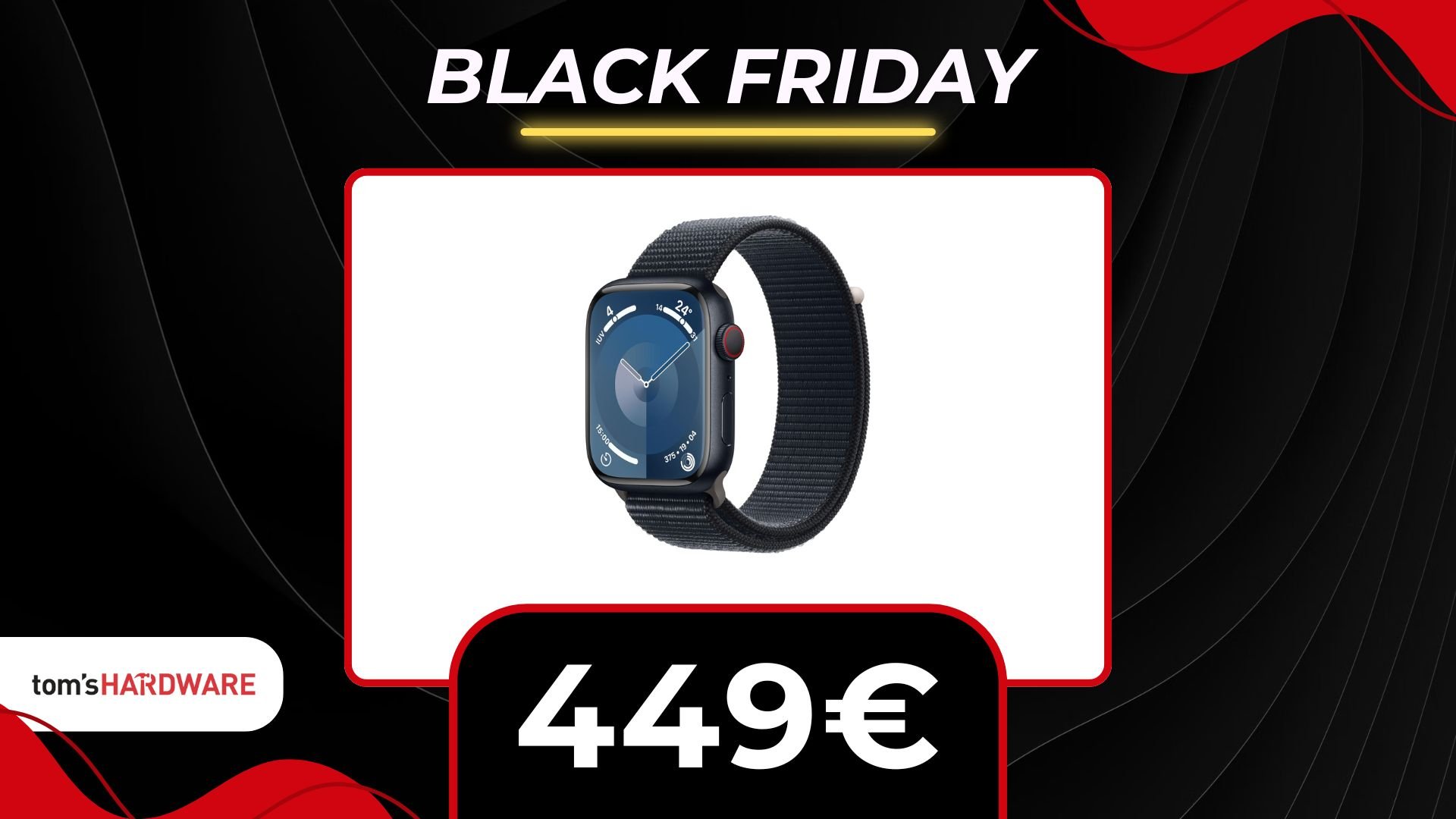 Apple Watch Series 9 cala ancora di prezzo, è al MINIMO STORICO per il Black Friday!