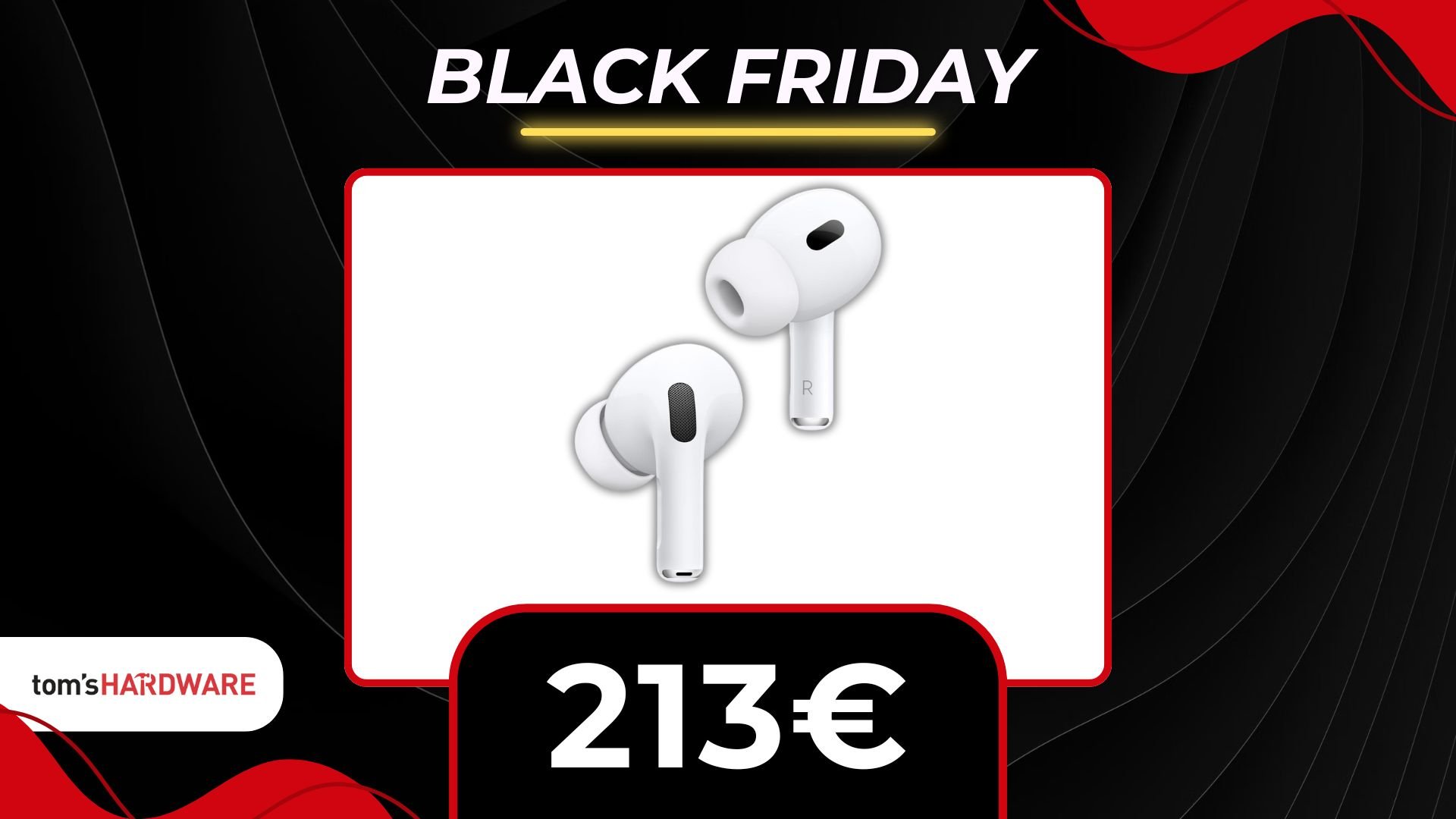 AirPods Pro 2 al MIGLIOR PREZZO di sempre per il Black Friday!