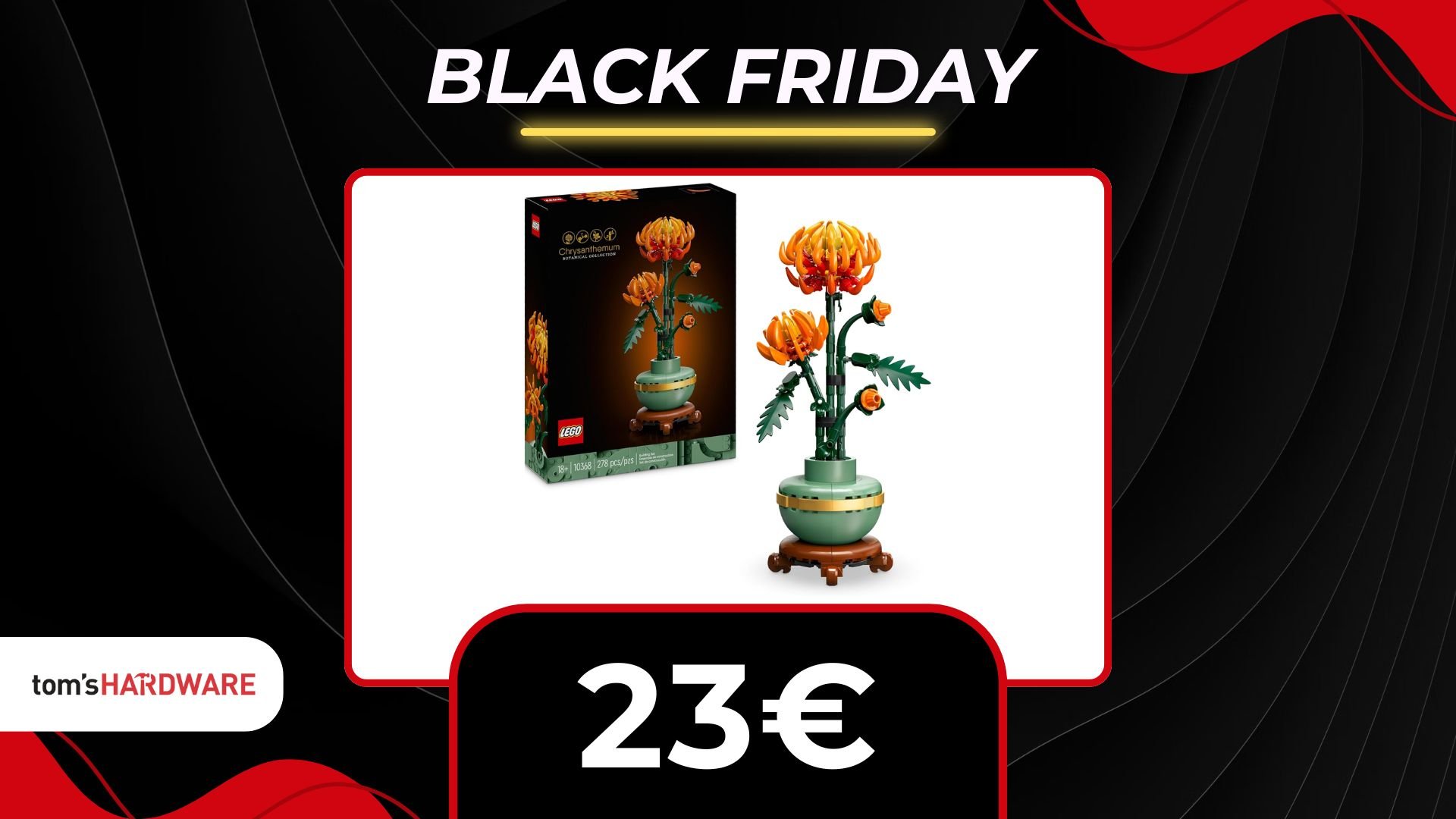 Sotto le luci del Black Friday, questa pianta LEGO è la decorazione che stavi cercando