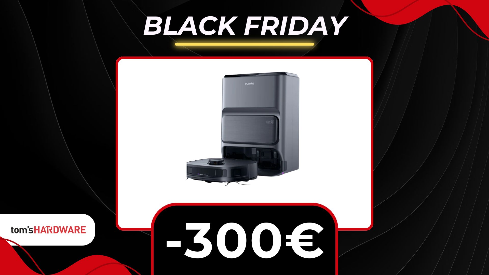 Black Friday Eureka: fino al 46% di sconto sui robot aspirapolvere più avanzat!i