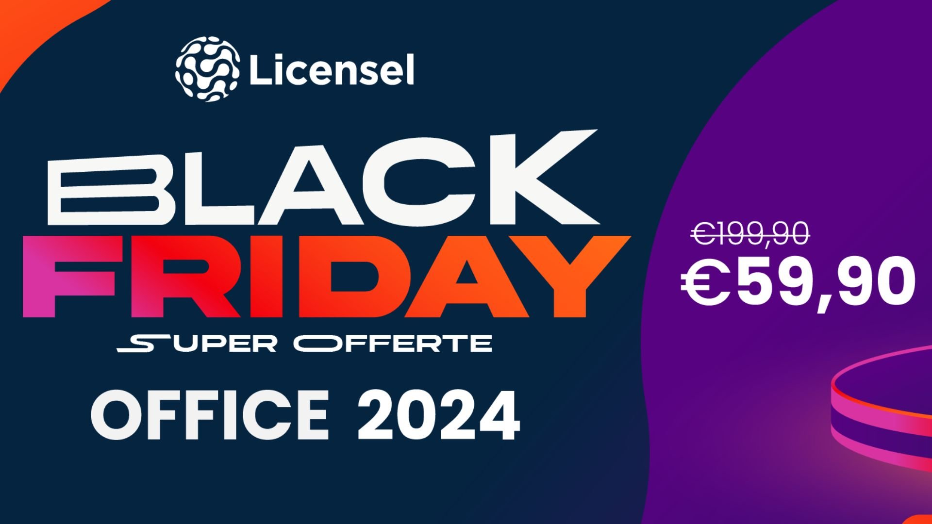 Licenze Office e Windows nel Black Friday! Usa il nostro coupon per un extra 15%