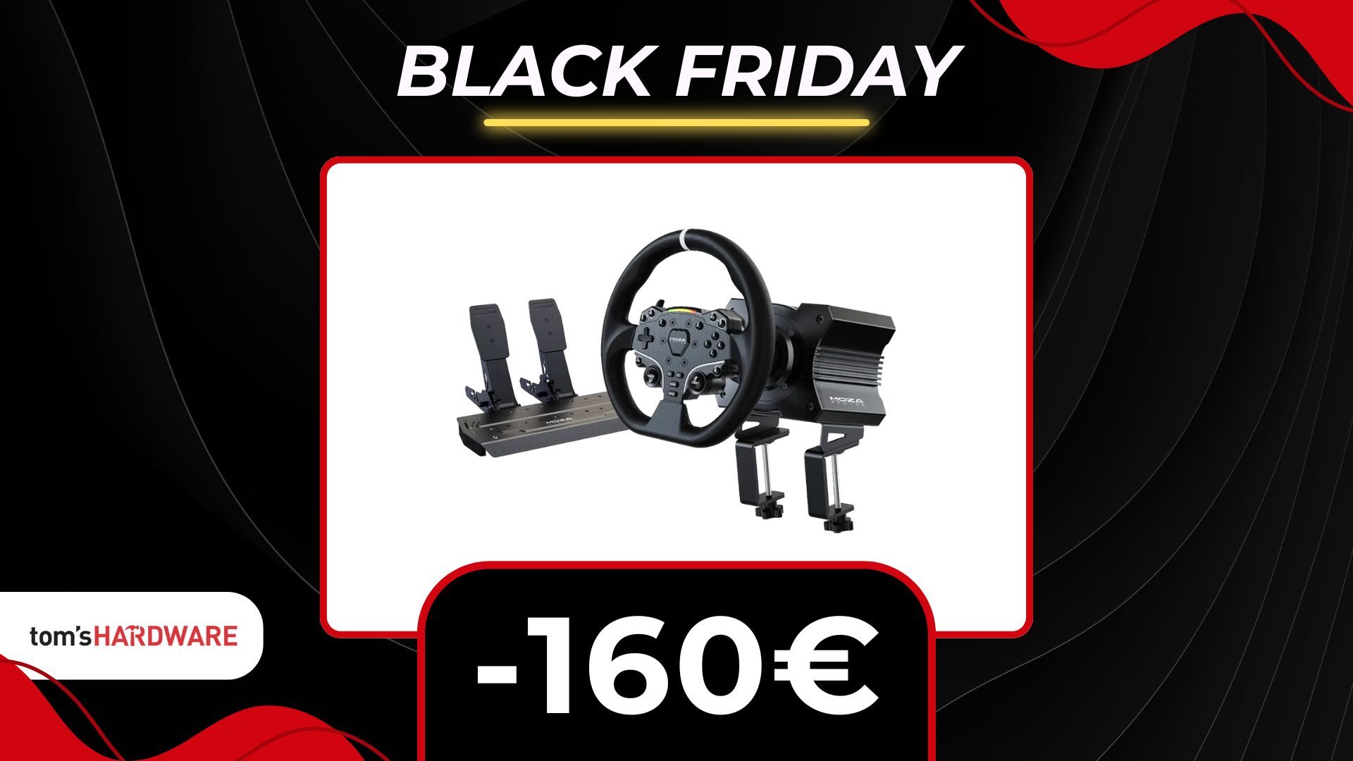 Il Black Friday dei Sim Racing è qui: MOZA taglia i prezzi fino al 27% sui bundle più amati!