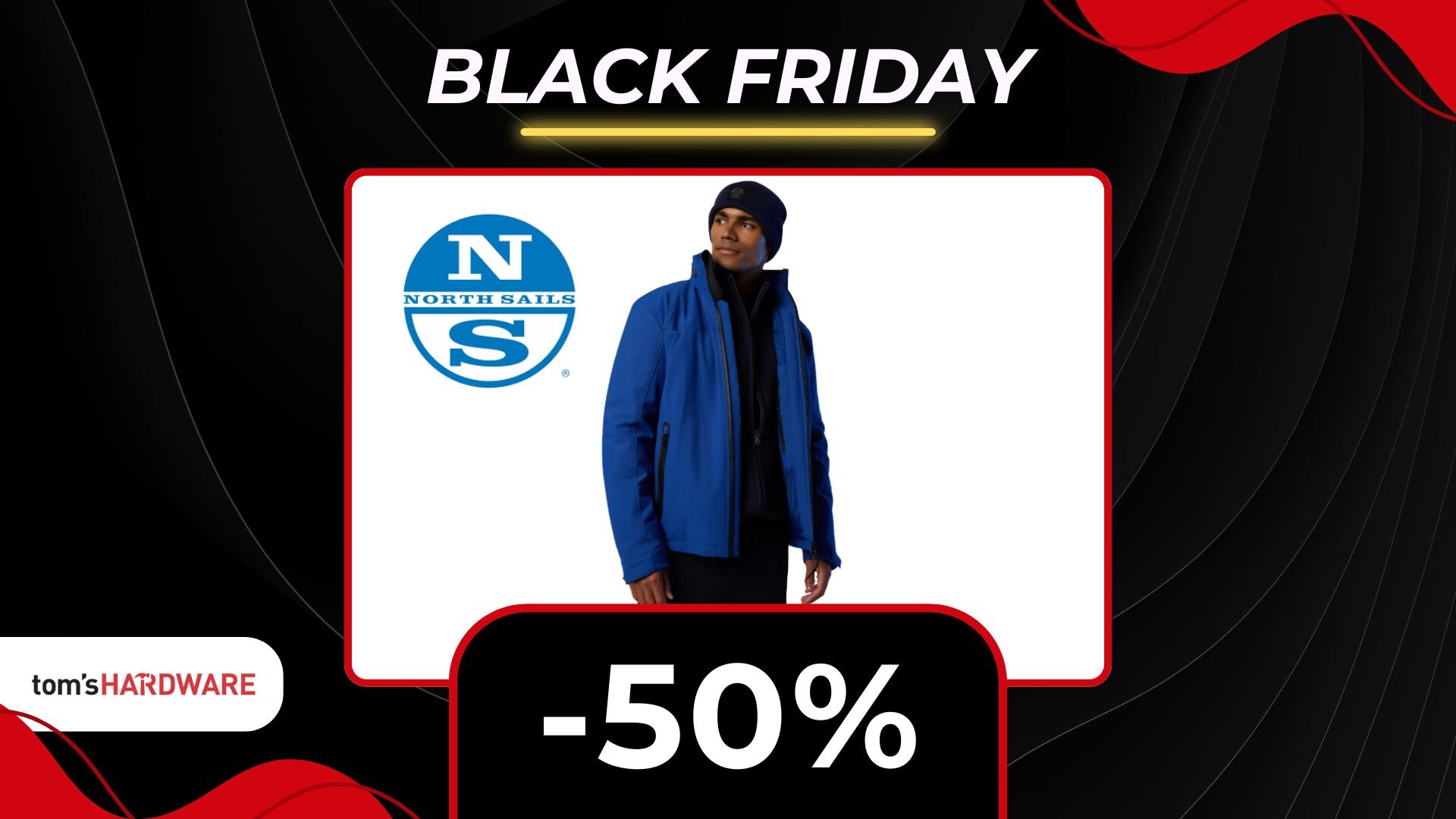 North Sails svela il Black Friday: sconti fino al 50% sull'abbigliamento di alta qualità!