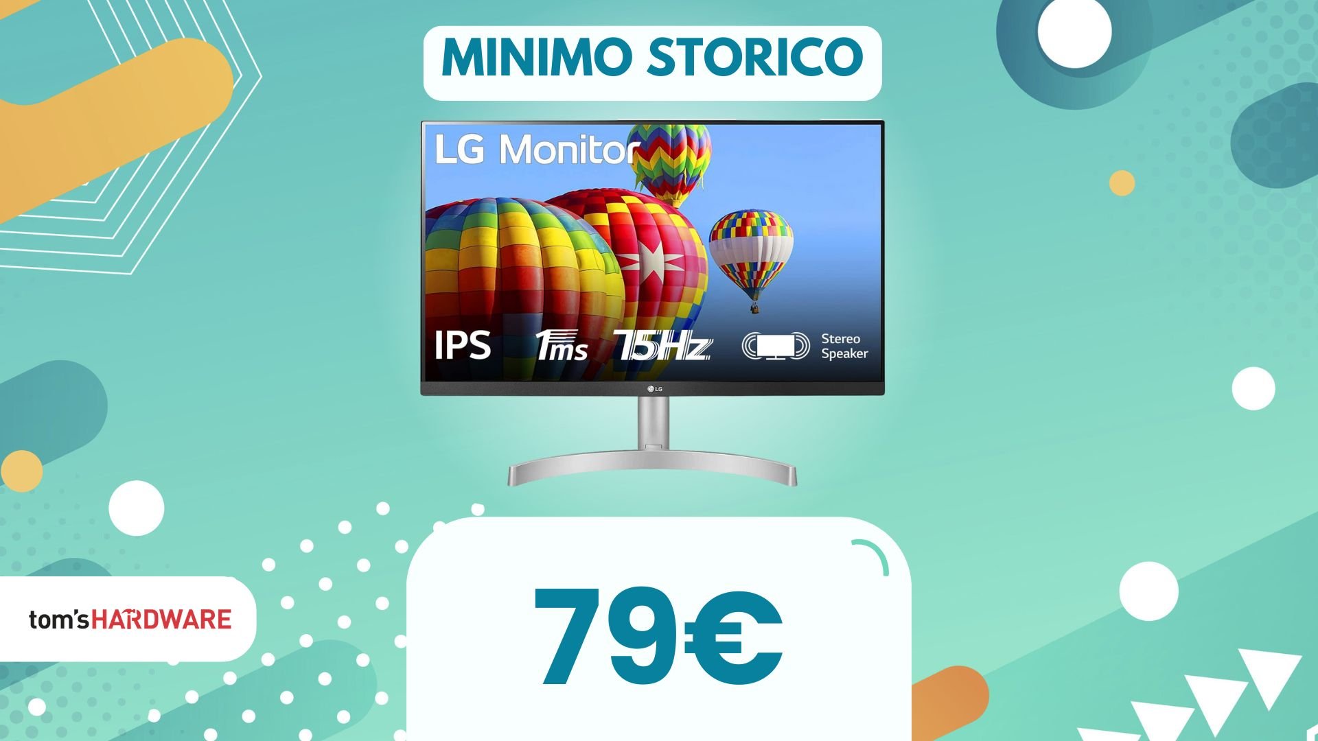 Il Black Friday è finito, ma questo monitor LG costa ancora POCHISSIMO!