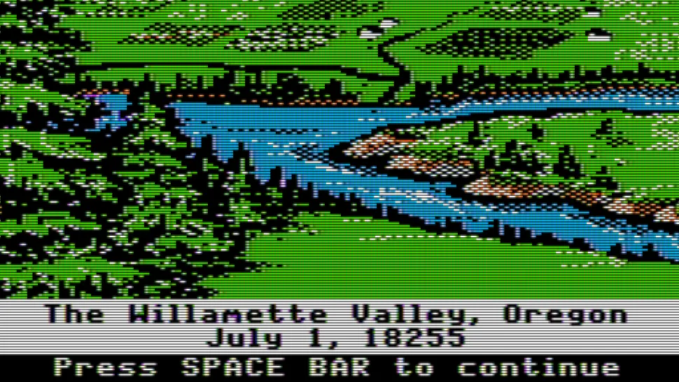 Un modder testa se sopravvivere 14.272 anni in The Oregon Trail rende immortali