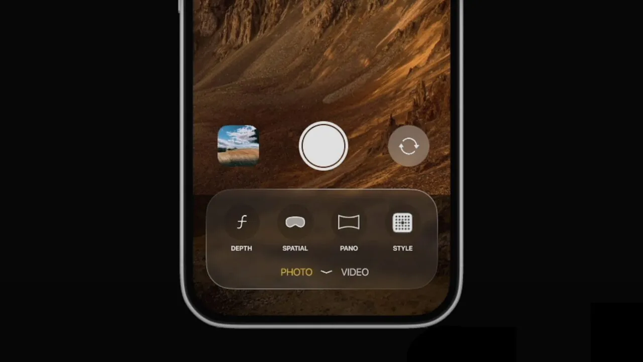 iOS 19: visionOS invaderà l'app Fotocamera