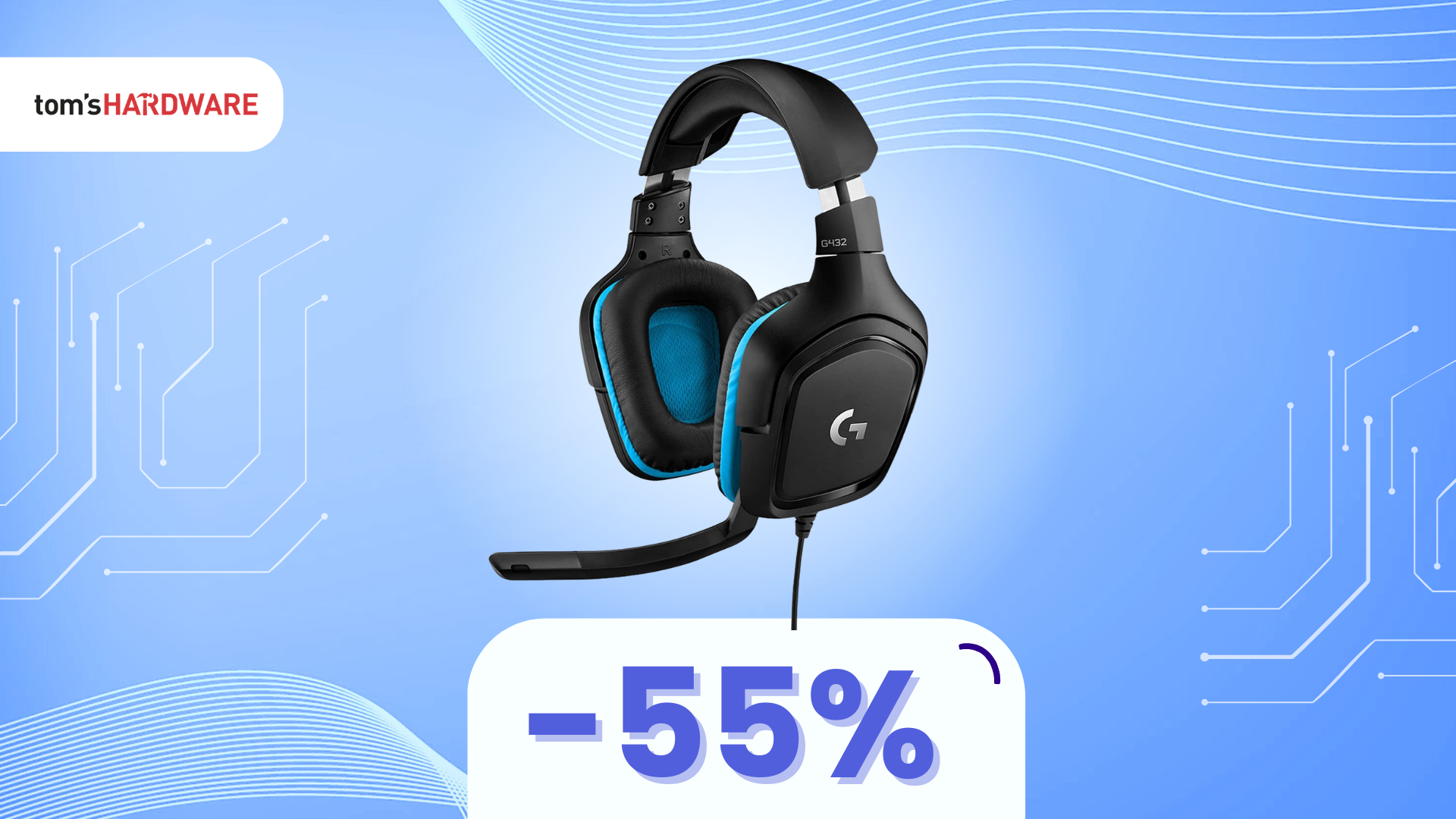 Logitech G G432 a un prezzo SHOCK! (-55%)