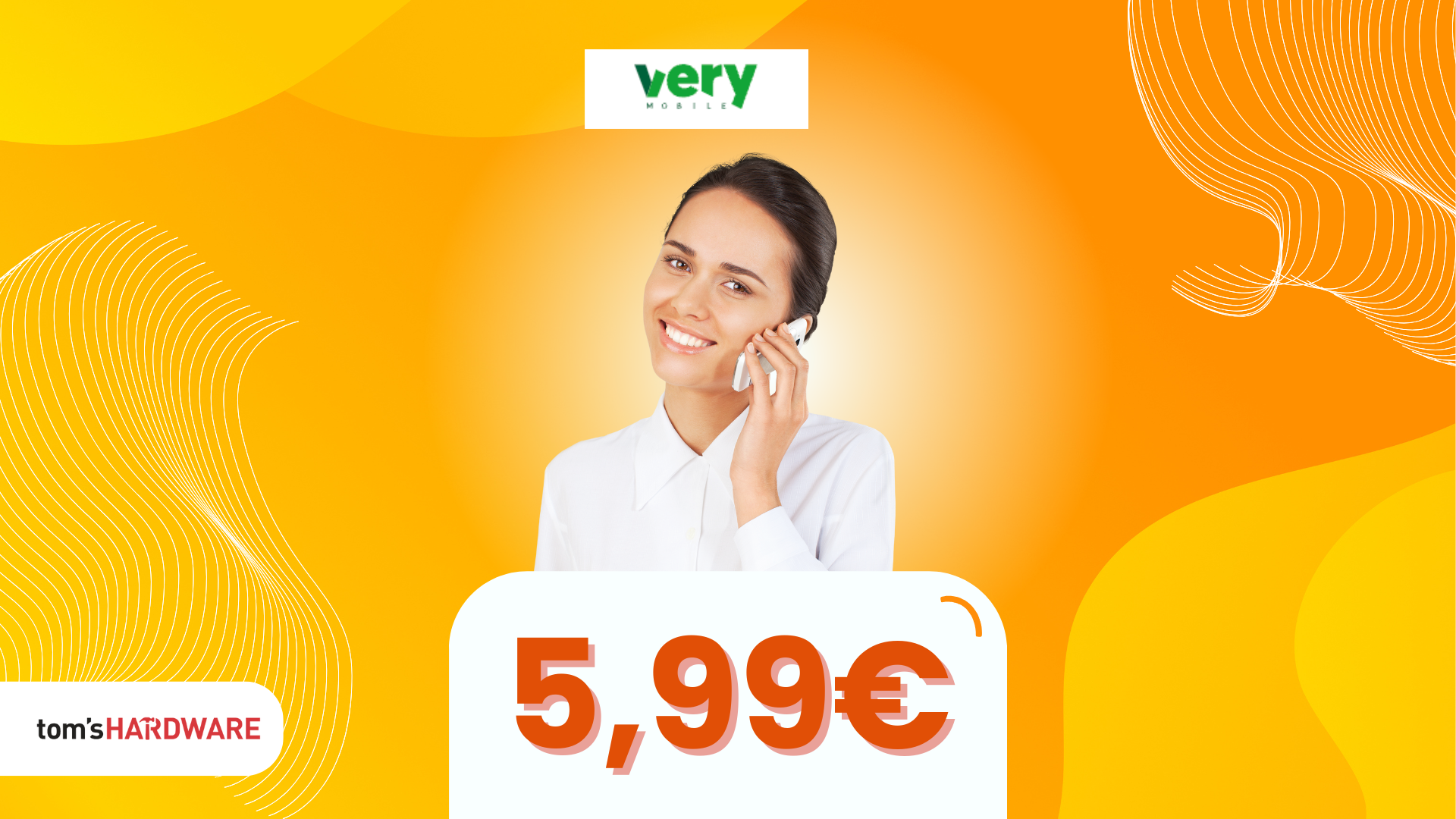 Passa a Very Mobile: 5G incluso e tutto illimitato a soli 5,99€ al mese!